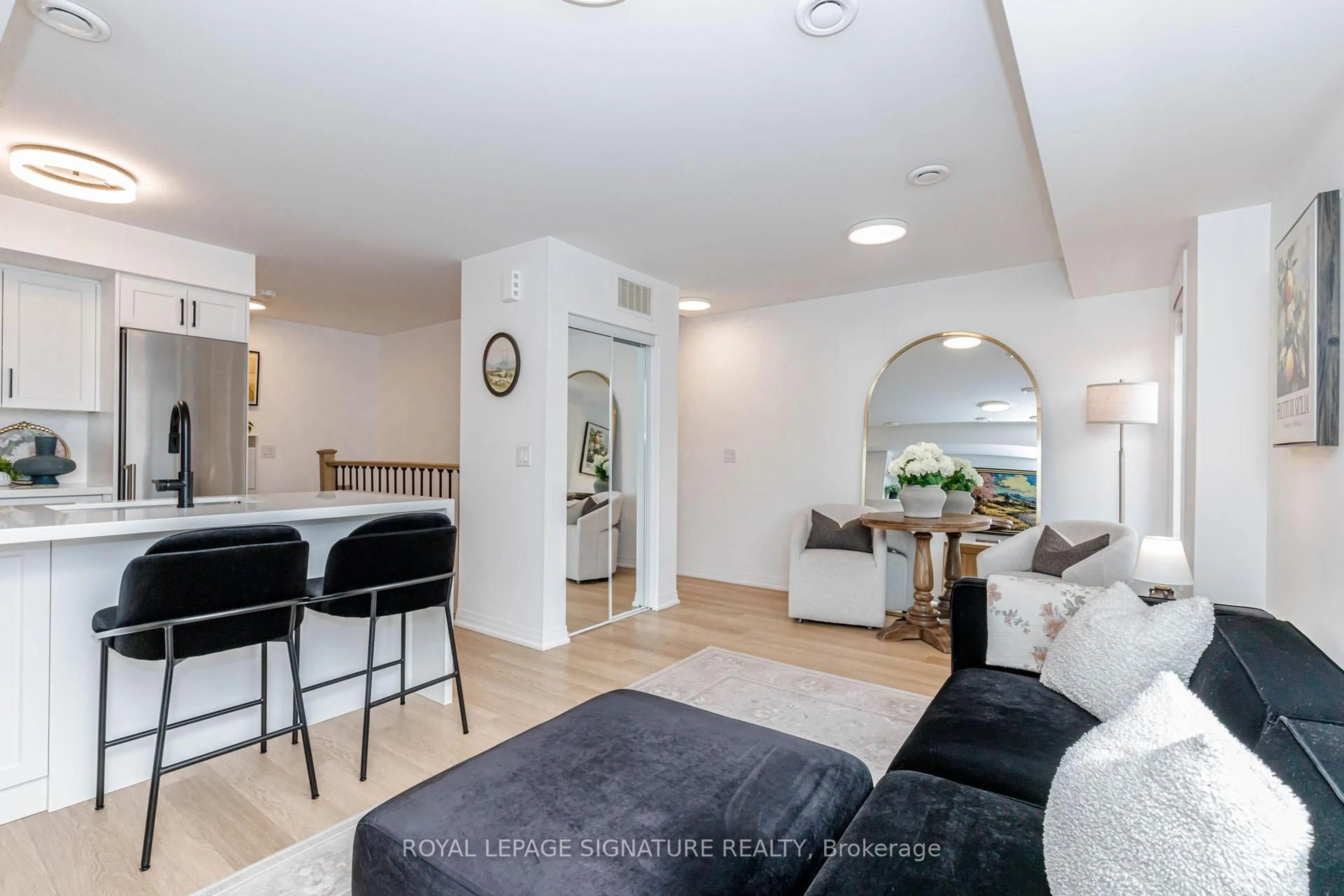 Living room with furniture, unknown for 171 William Duncan Rd #3, Toronto Ontario M3K 0B8