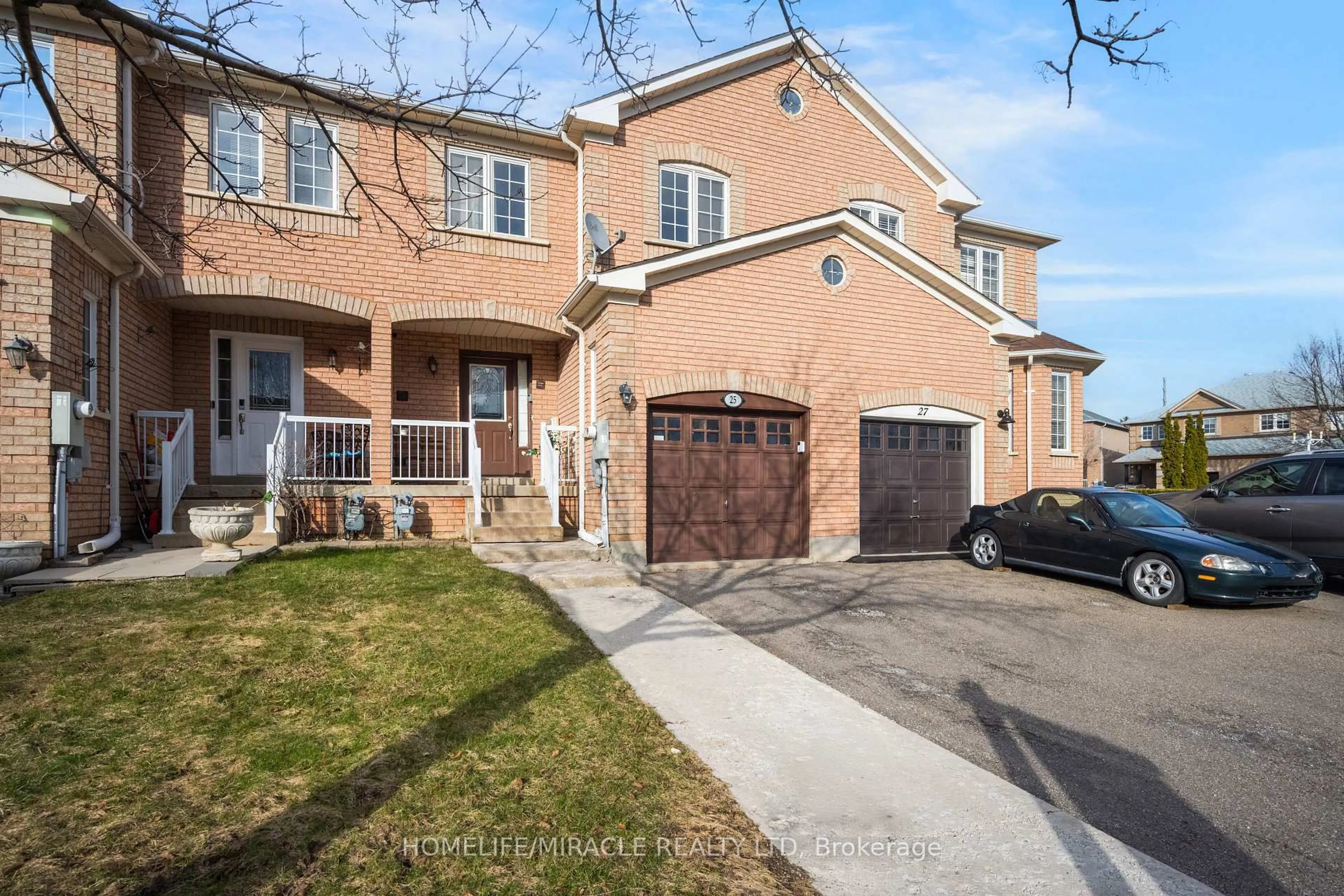 Home with brick exterior material, street for 25 Tinsmith St, Brampton Ontario L7A 1N1