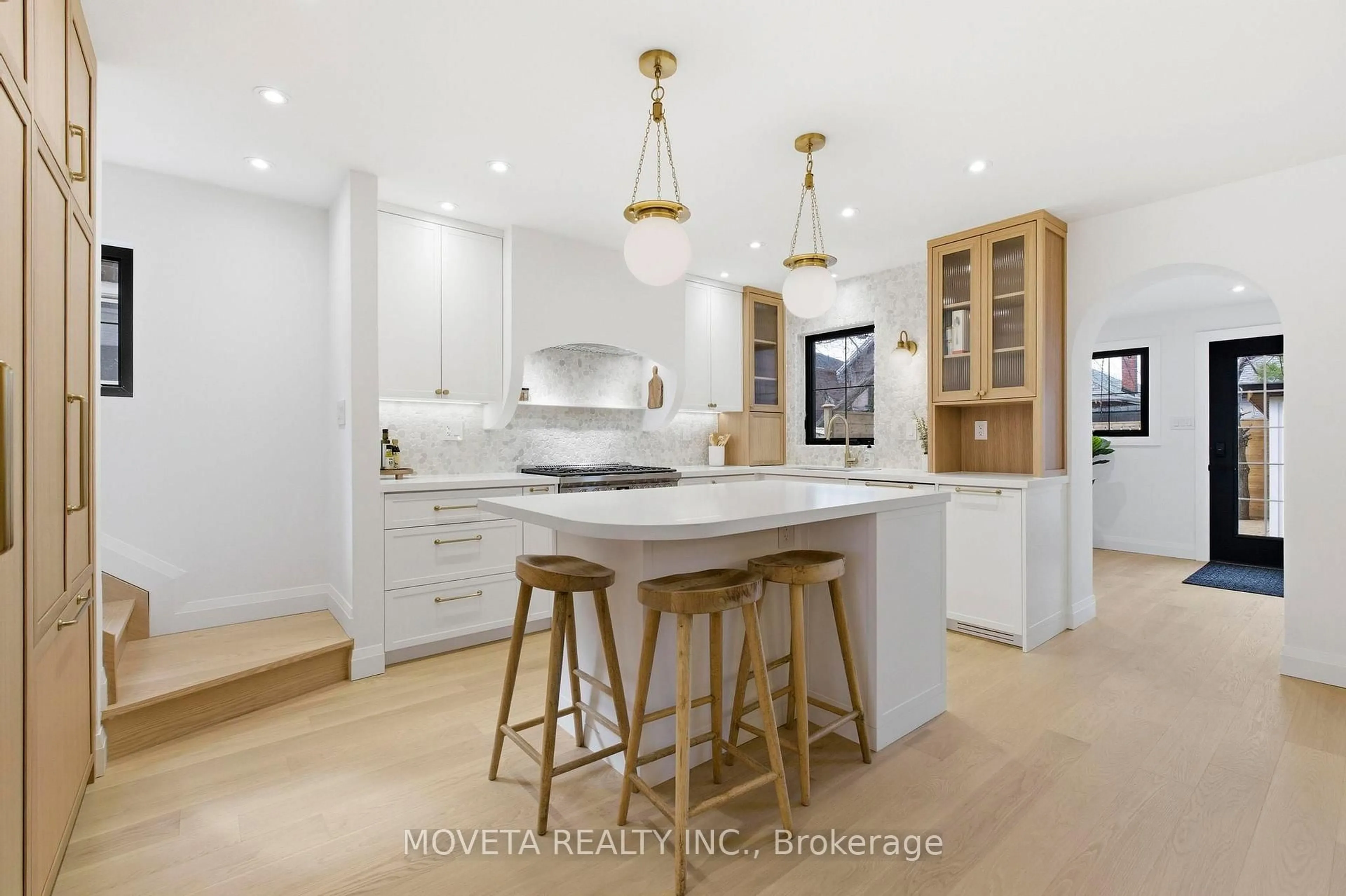 Open concept kitchen, unknown for 4 Mahoney Ave, Toronto Ontario M6M 2H4