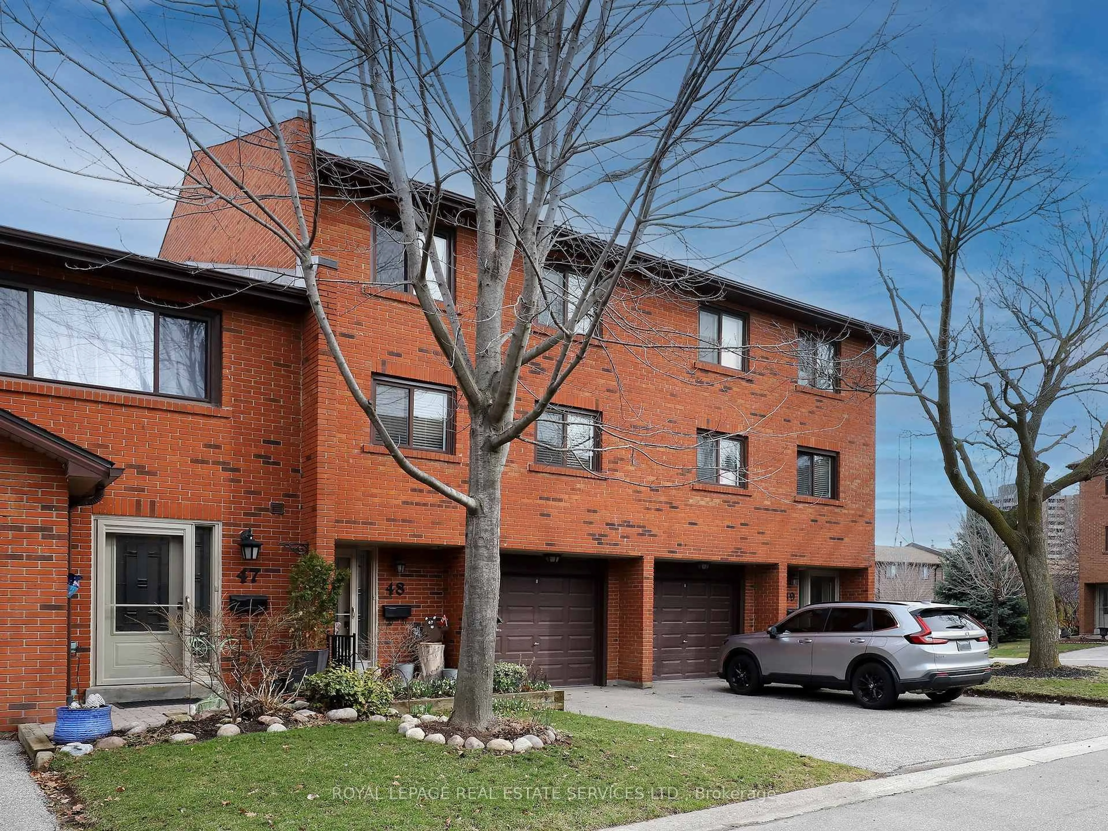 Home with brick exterior material, street for 4165 Fieldgate Dr #48, Mississauga Ontario L4W 2M9