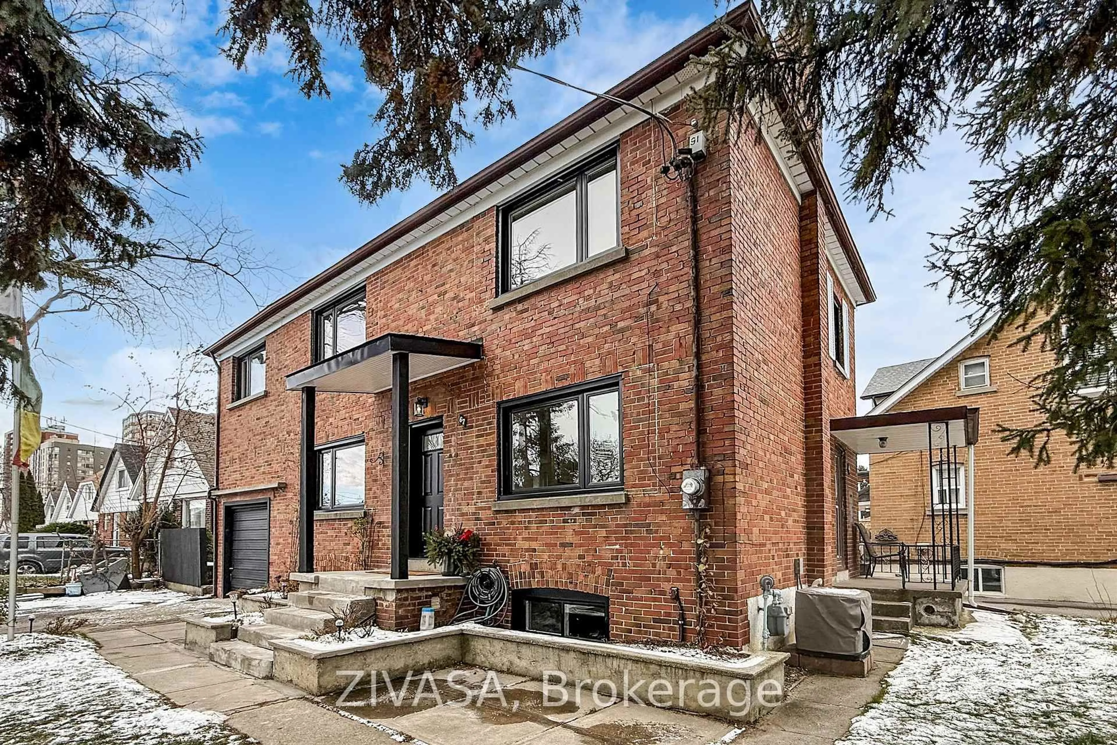 Home with brick exterior material, street for 67 Strathnairn Ave, Toronto Ontario M6M 2E9