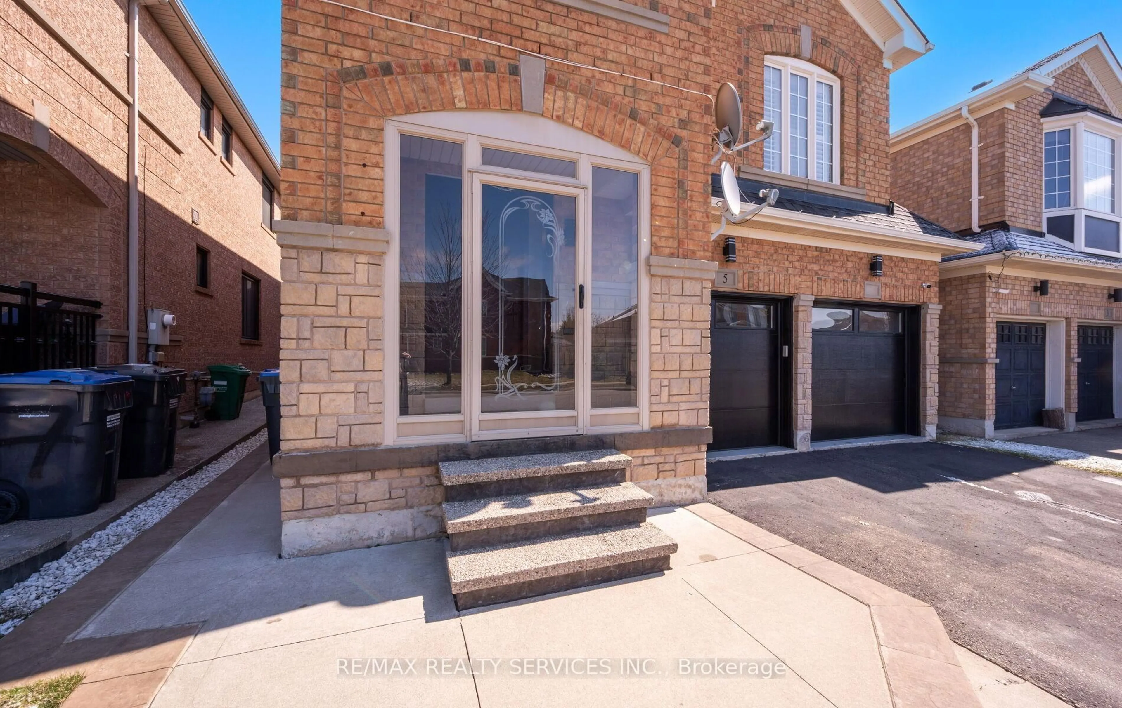 Home with brick exterior material, street for 5 Thornbush Blvd, Brampton Ontario L7A 3X9