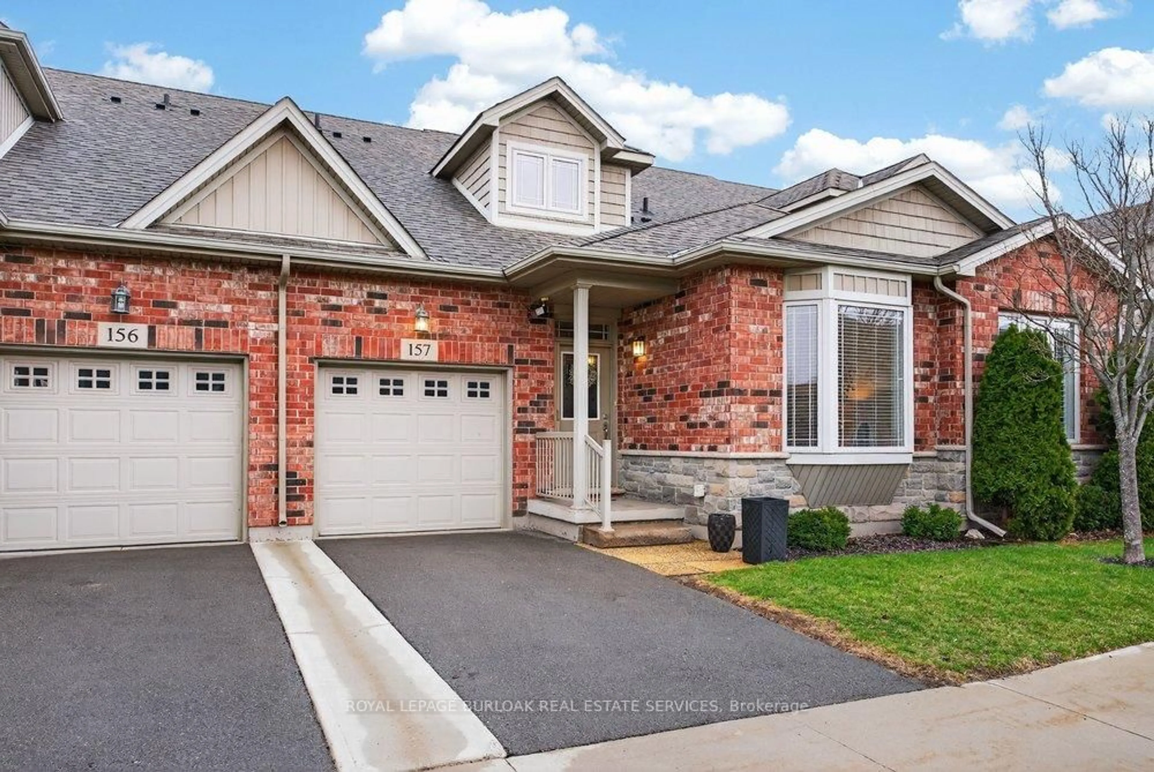 Home with brick exterior material, street for 2120 Itabashi Way #157, Burlington Ontario L7M 0V3