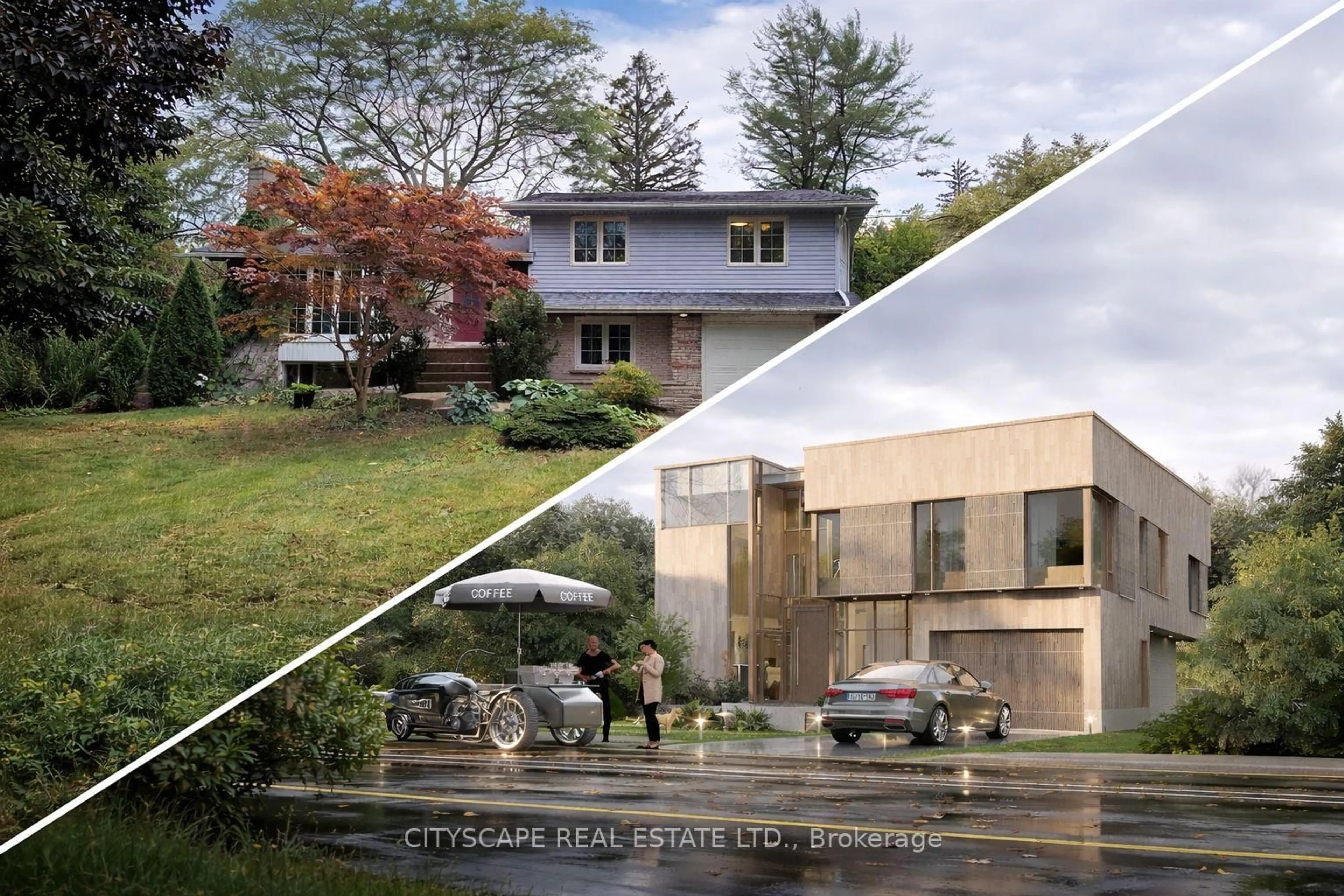 Home with vinyl exterior material, street for 324 Wendy Lane, Oakville Ontario L6L 4R1