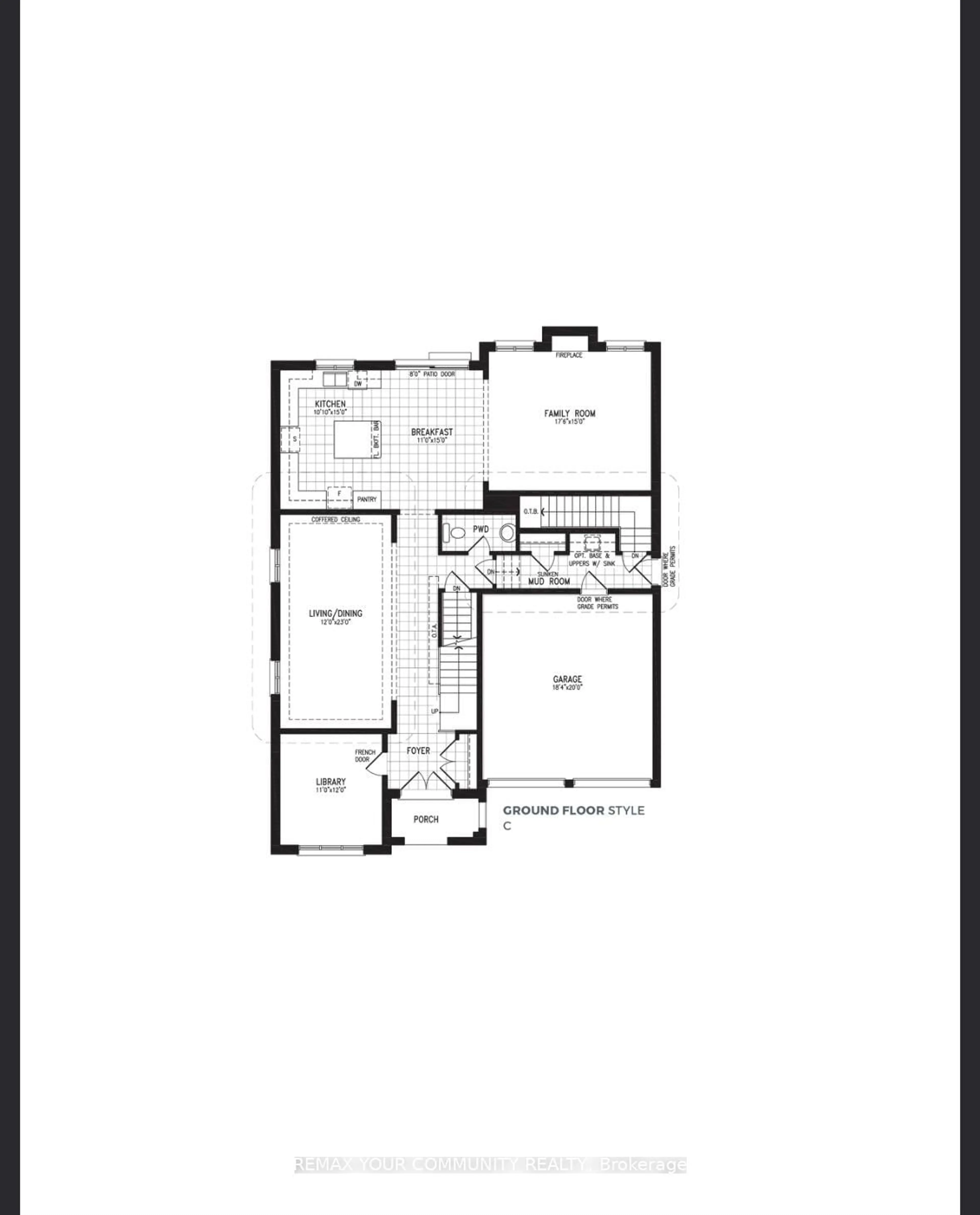 Floor plan for 113 James Walker Ave, Caledon Ontario L7C 4N1