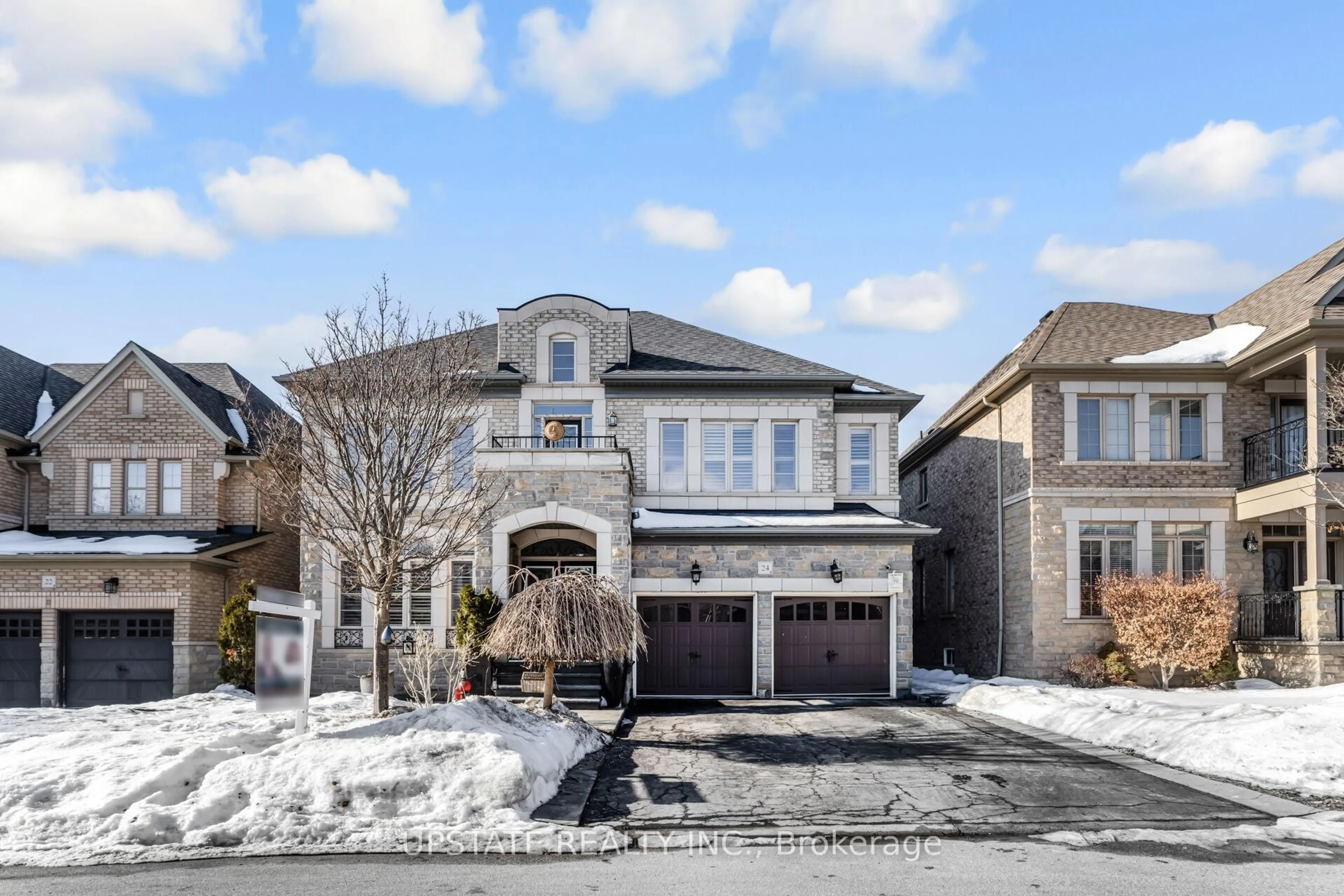Home with brick exterior material, street for 24 Haywood Dr, Brampton Ontario L6X 0W1