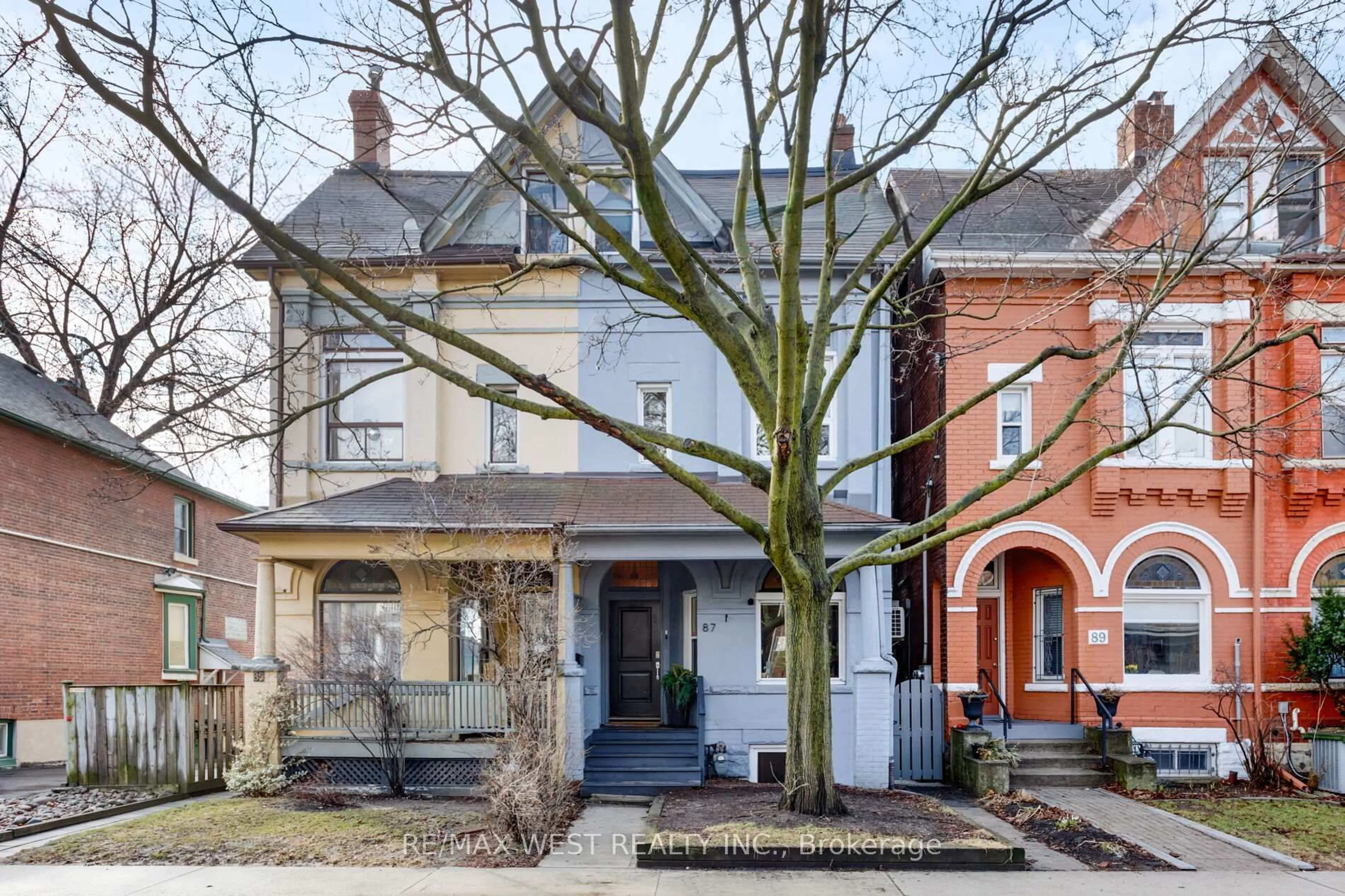 Home with brick exterior material, street for 87 Springhurst Ave, Toronto Ontario M6K 1B7