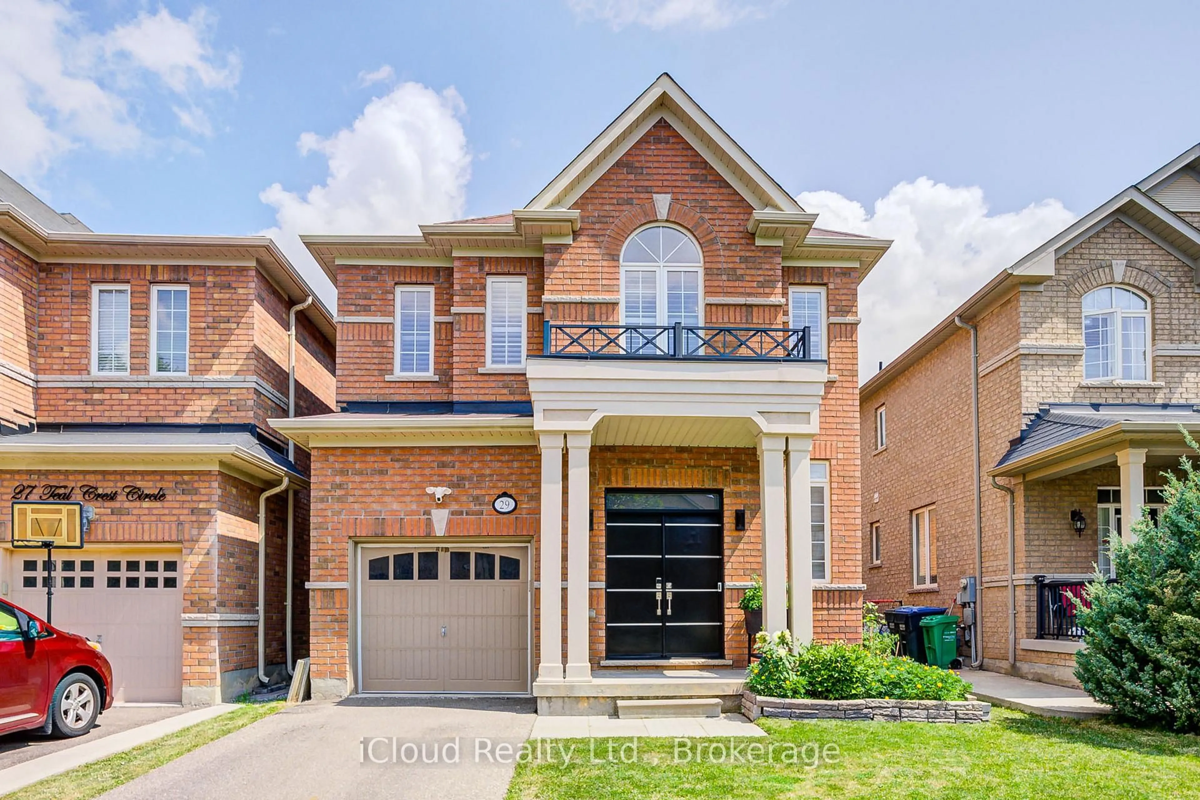 Home with brick exterior material, street for 29 Teal Crest Circ, Brampton Ontario L6X 2Z5