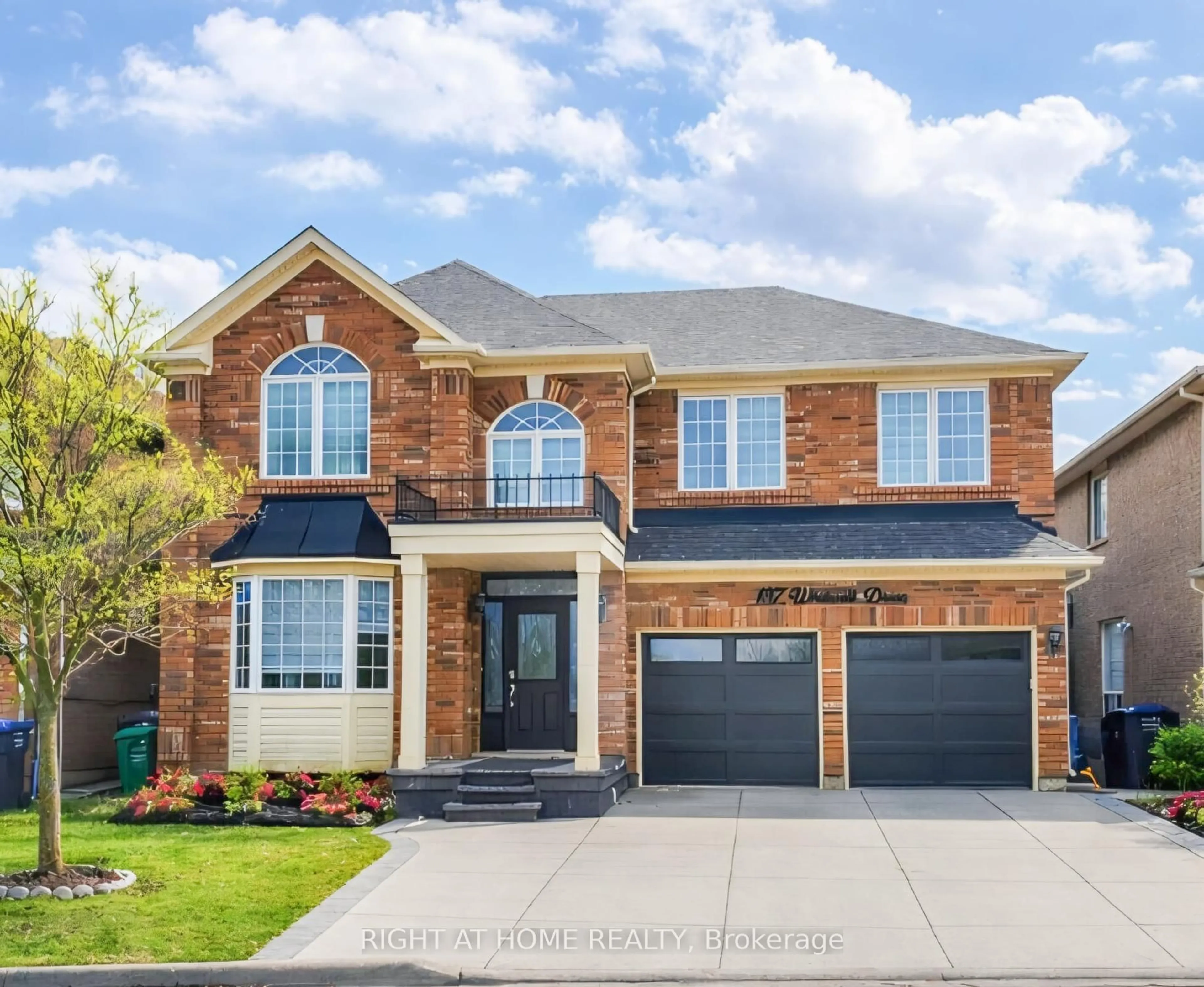Home with brick exterior material, street for 137 Whitwell Dr, Brampton Ontario L6P 1L2