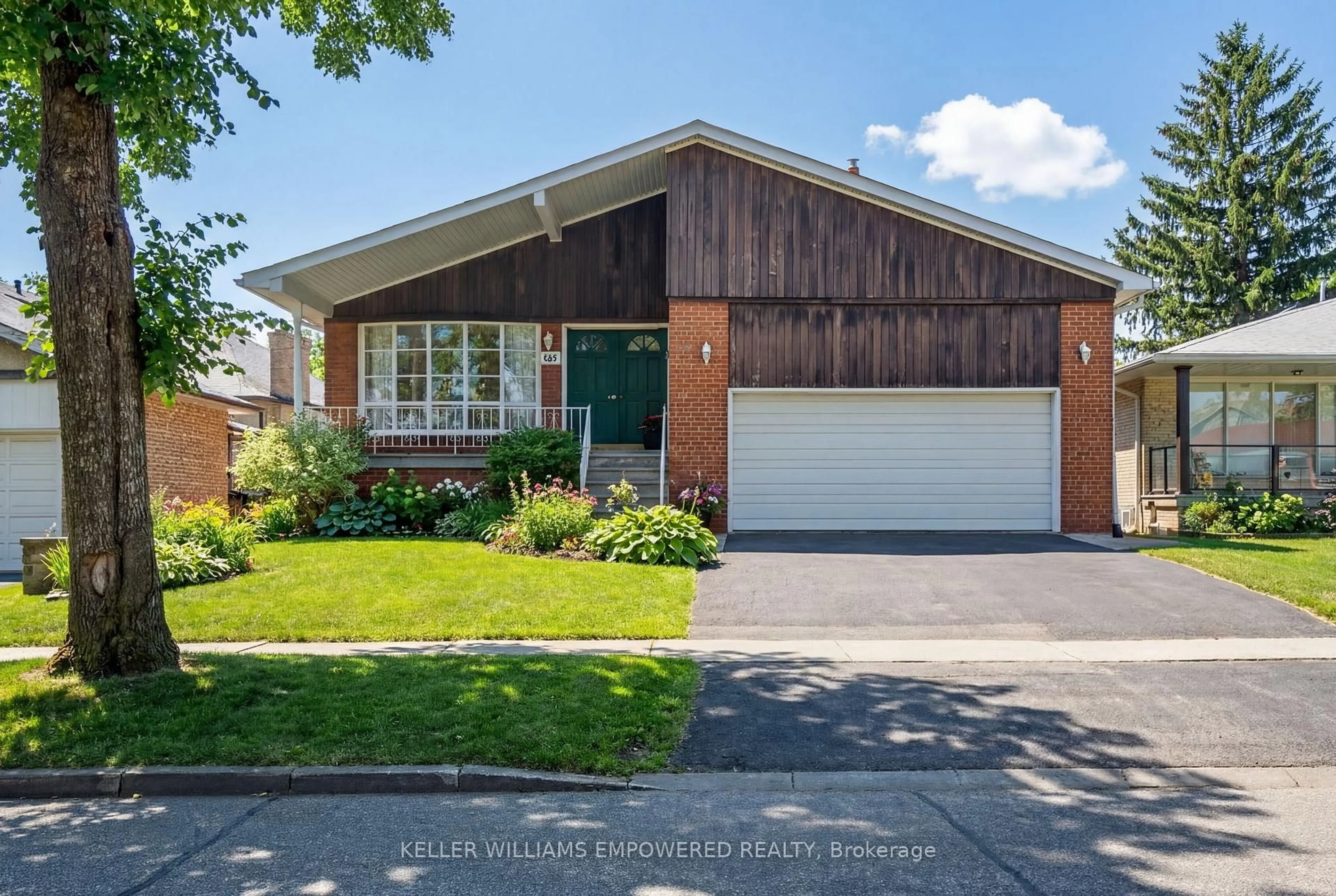 Home with brick exterior material, street for 67 Allanhurst Dr, Toronto Ontario M9A 4K2