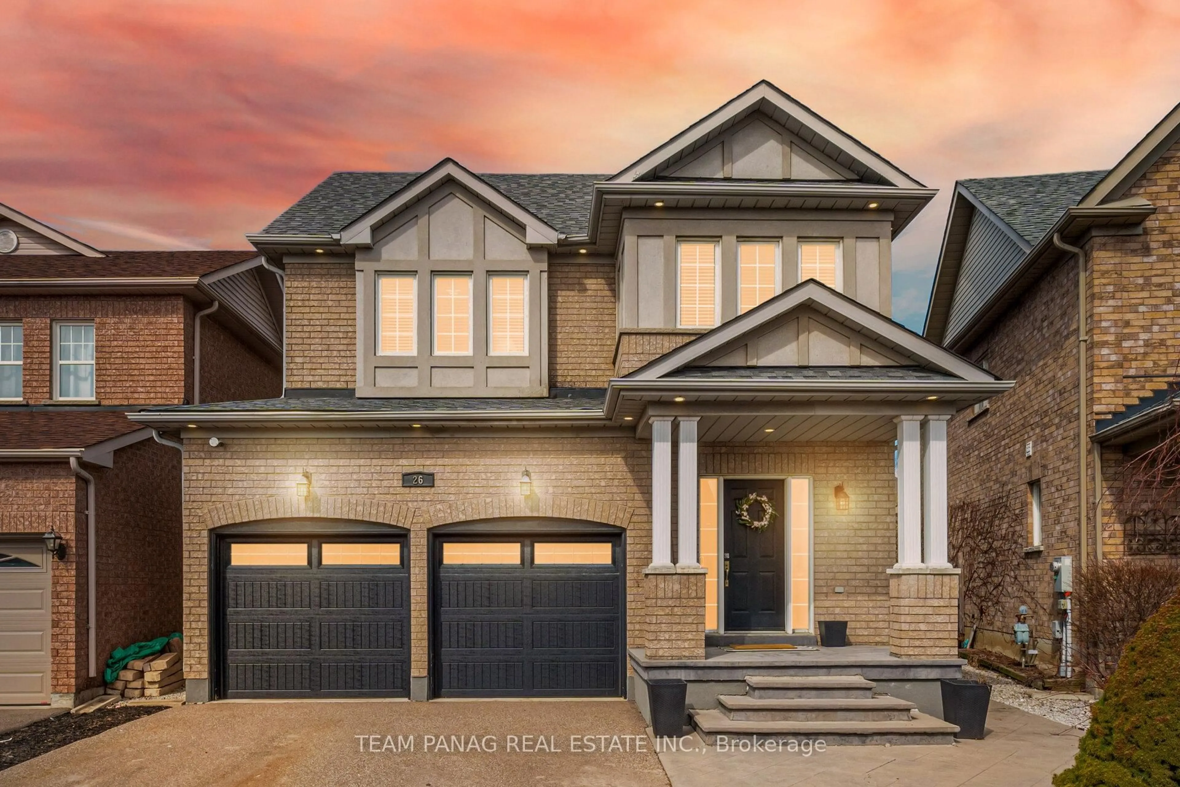 Home with brick exterior material, street for 26 Calderstone Rd, Brampton Ontario L6P 2A4