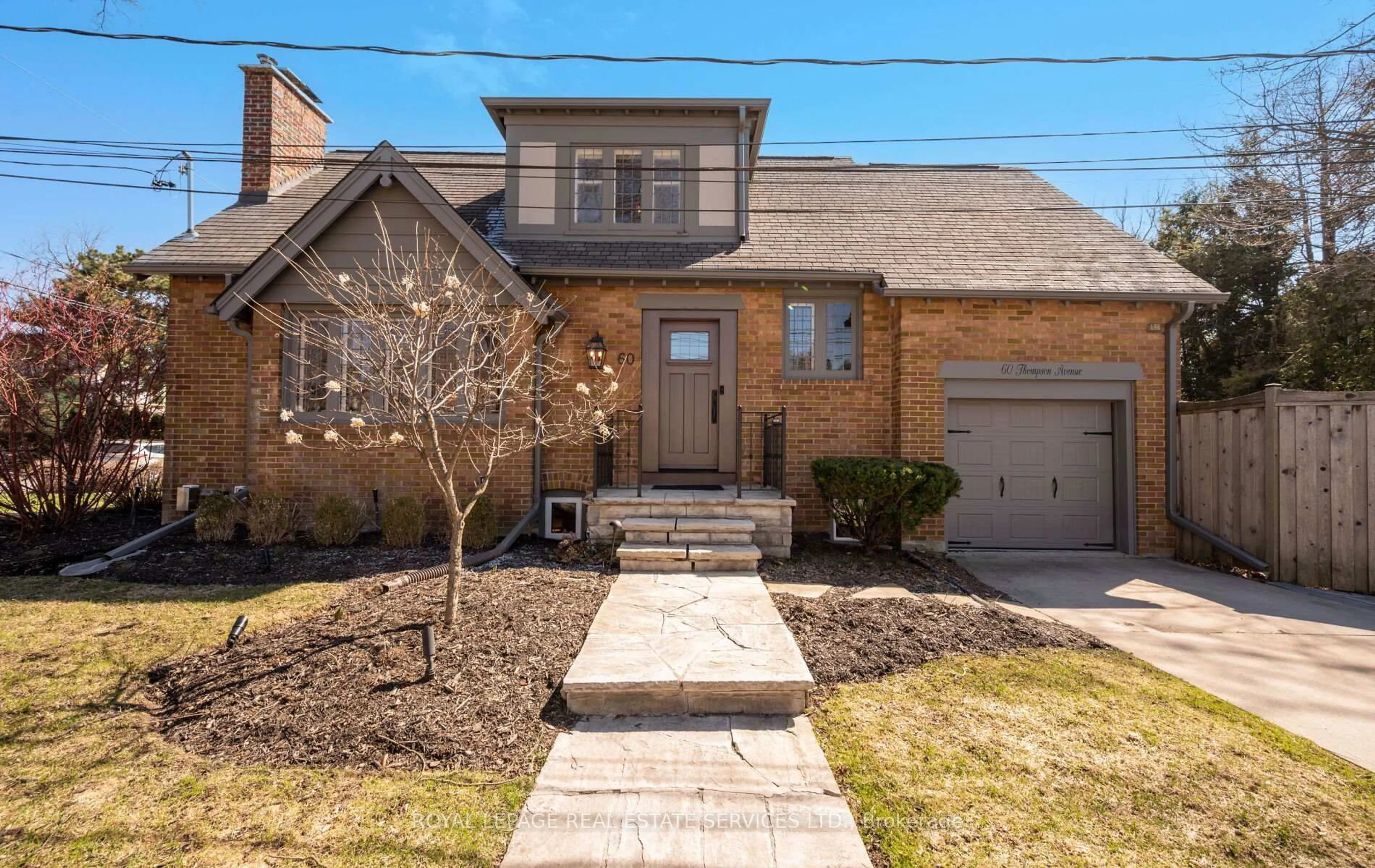 Home with brick exterior material, street for 60 Thompson Ave, Toronto Ontario M8Z 3T4