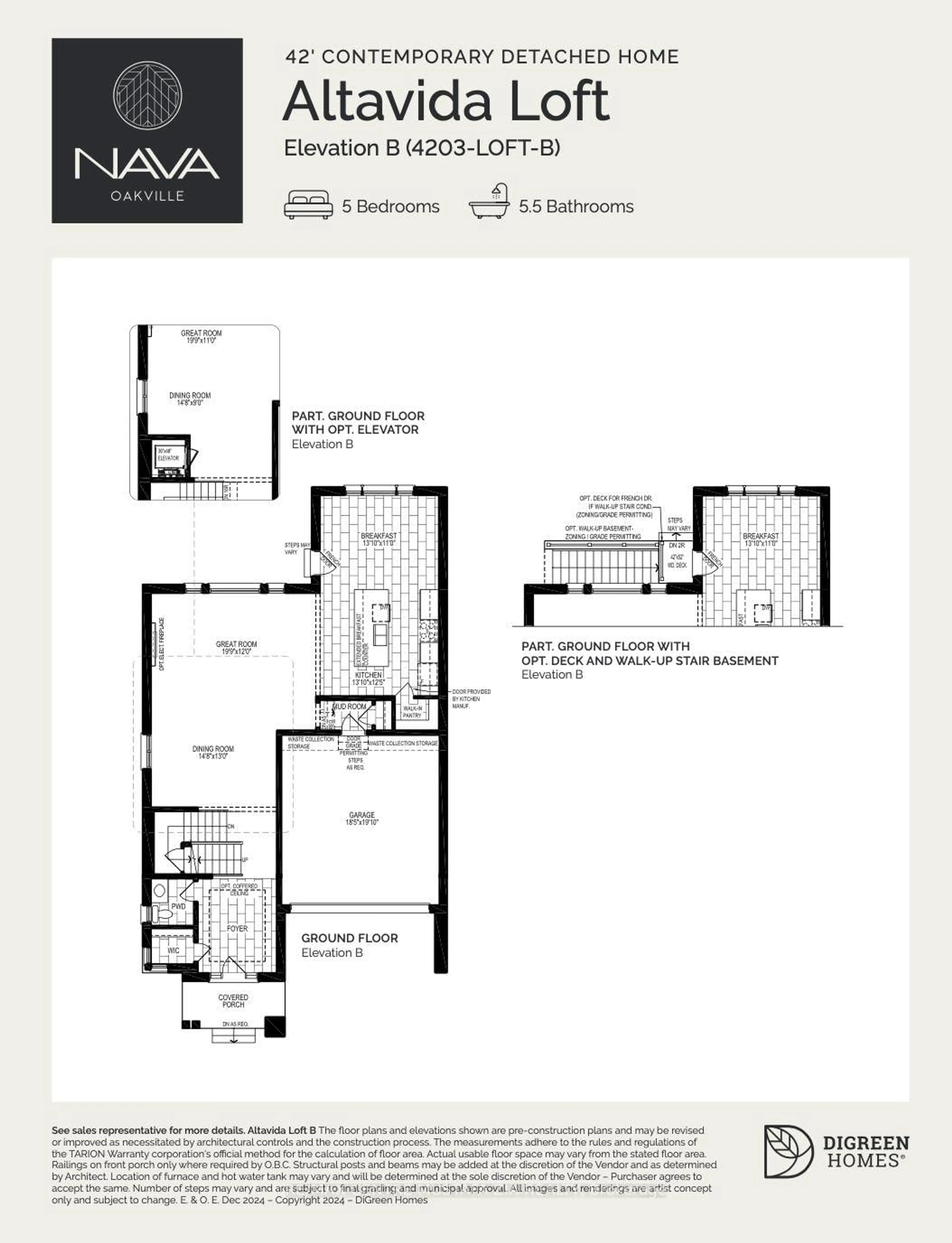Floor plan for 108 Jack Bowerbank Blvd, Oakville Ontario L6M 4K1