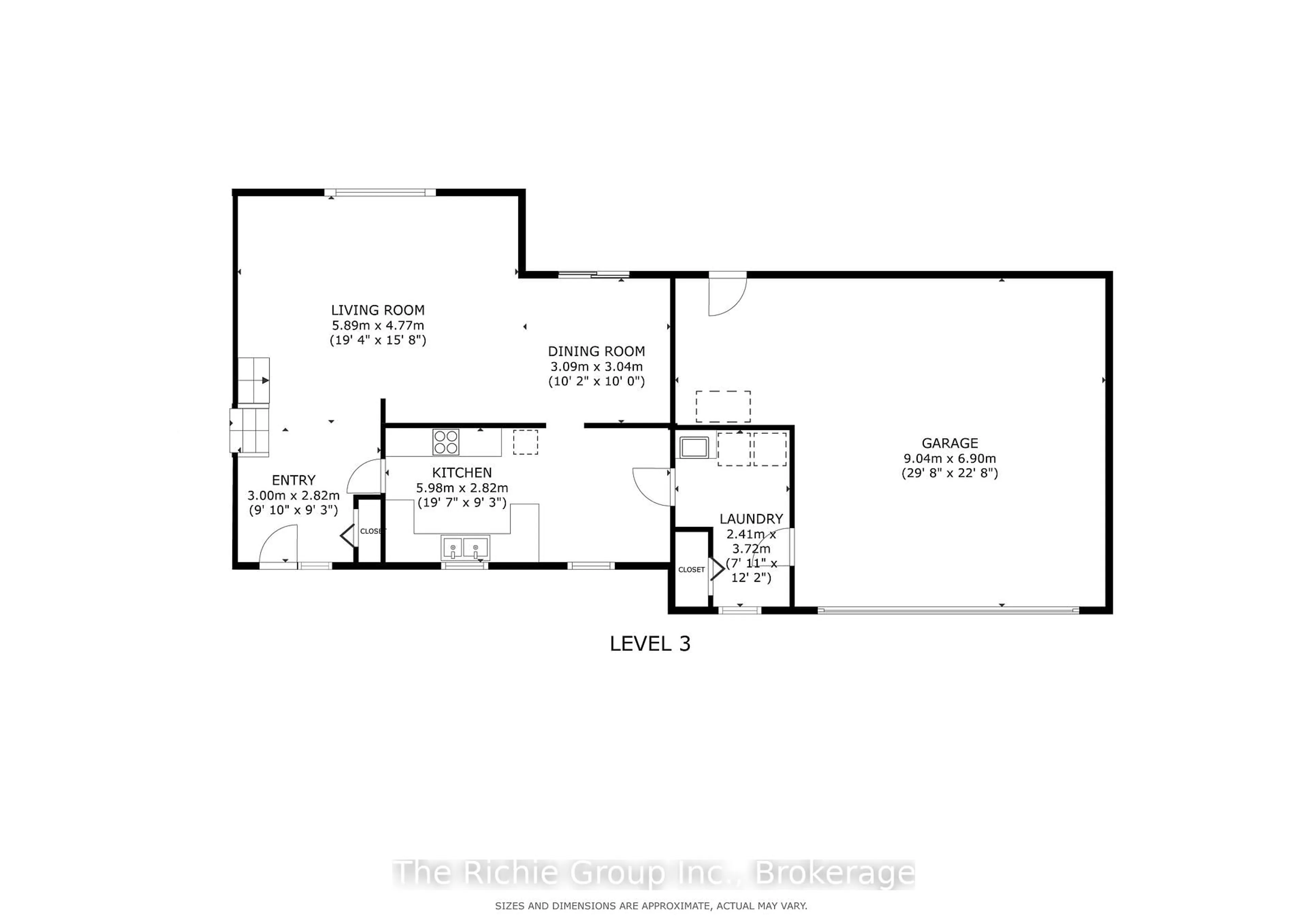 Floor plan for 9 Mill View Crt, Caledon Ontario L7K 2N4