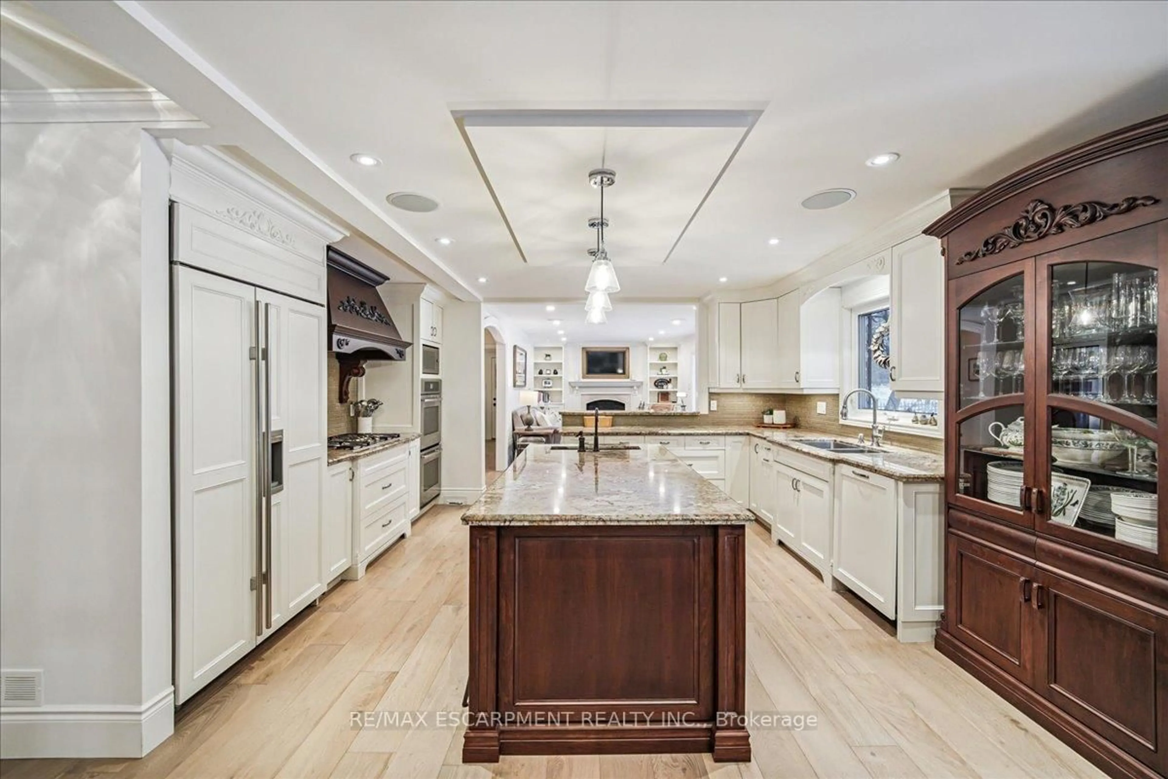 Contemporary kitchen, ceramic/tile floor for 2305 Cheverie St, Oakville Ontario L6J 6C5