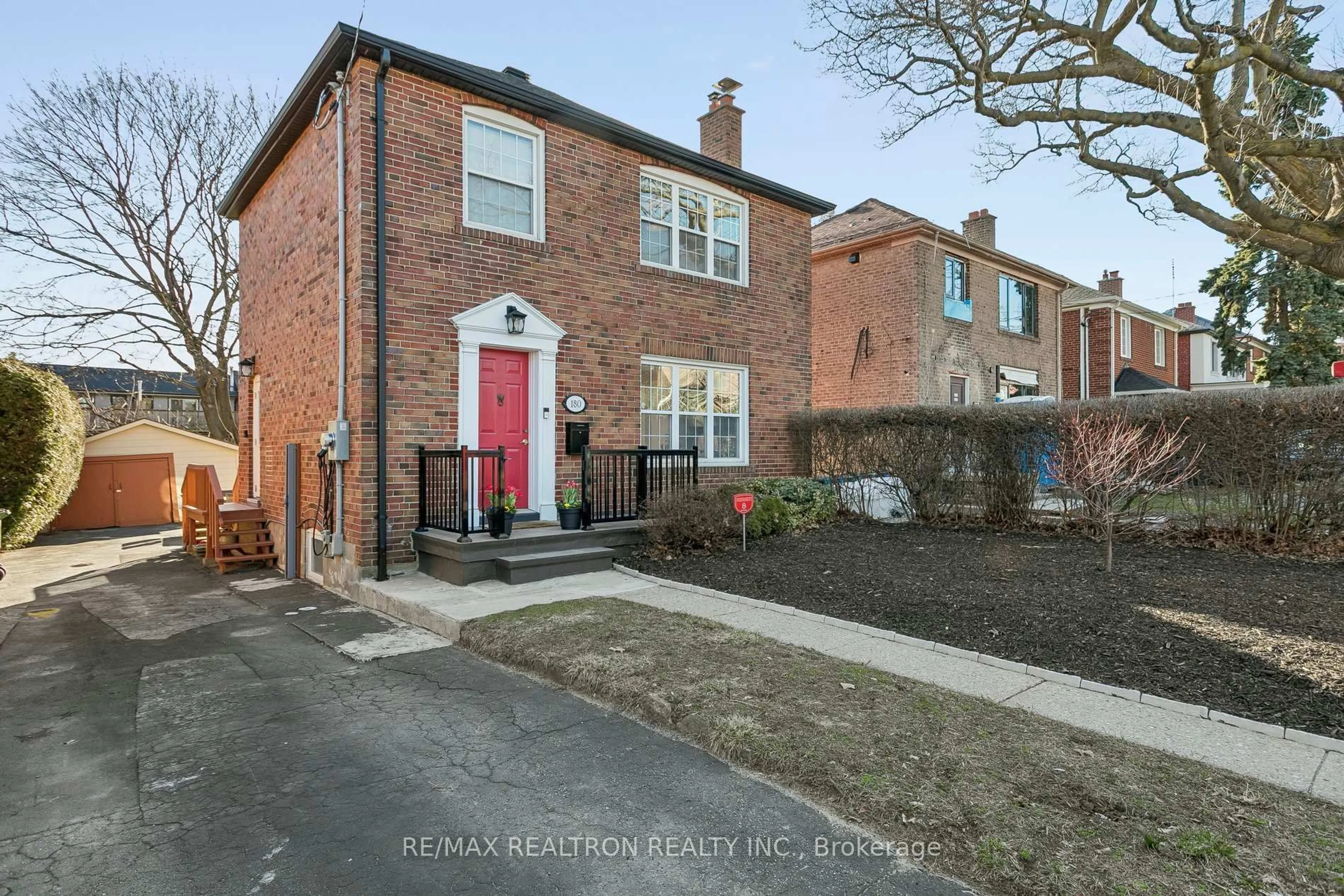 Home with brick exterior material, street for 180 Windermere Ave, Toronto Ontario M6S 3J7