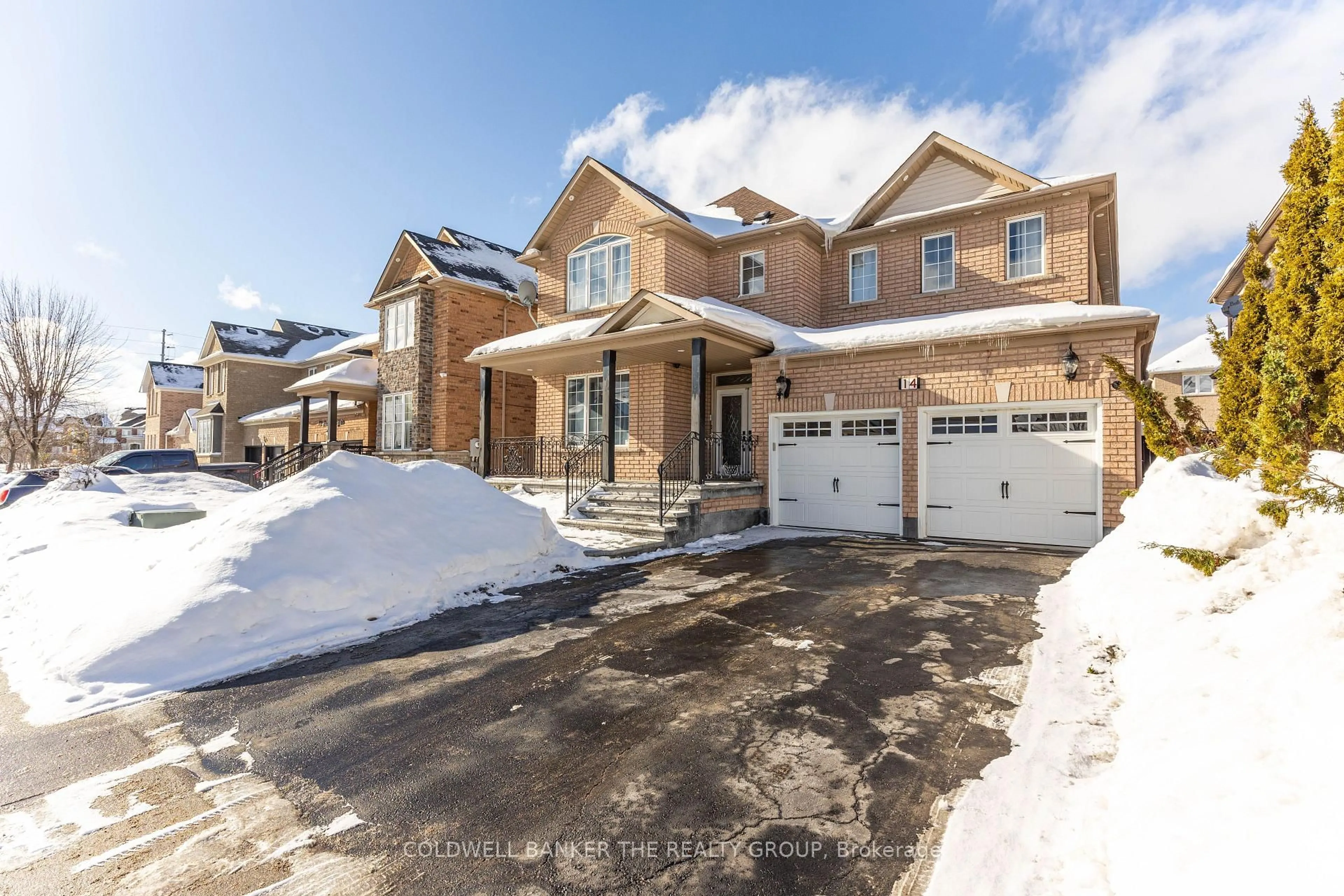 Home with brick exterior material, street for 14 Bramtrail Gate, Brampton Ontario L7A 3W3
