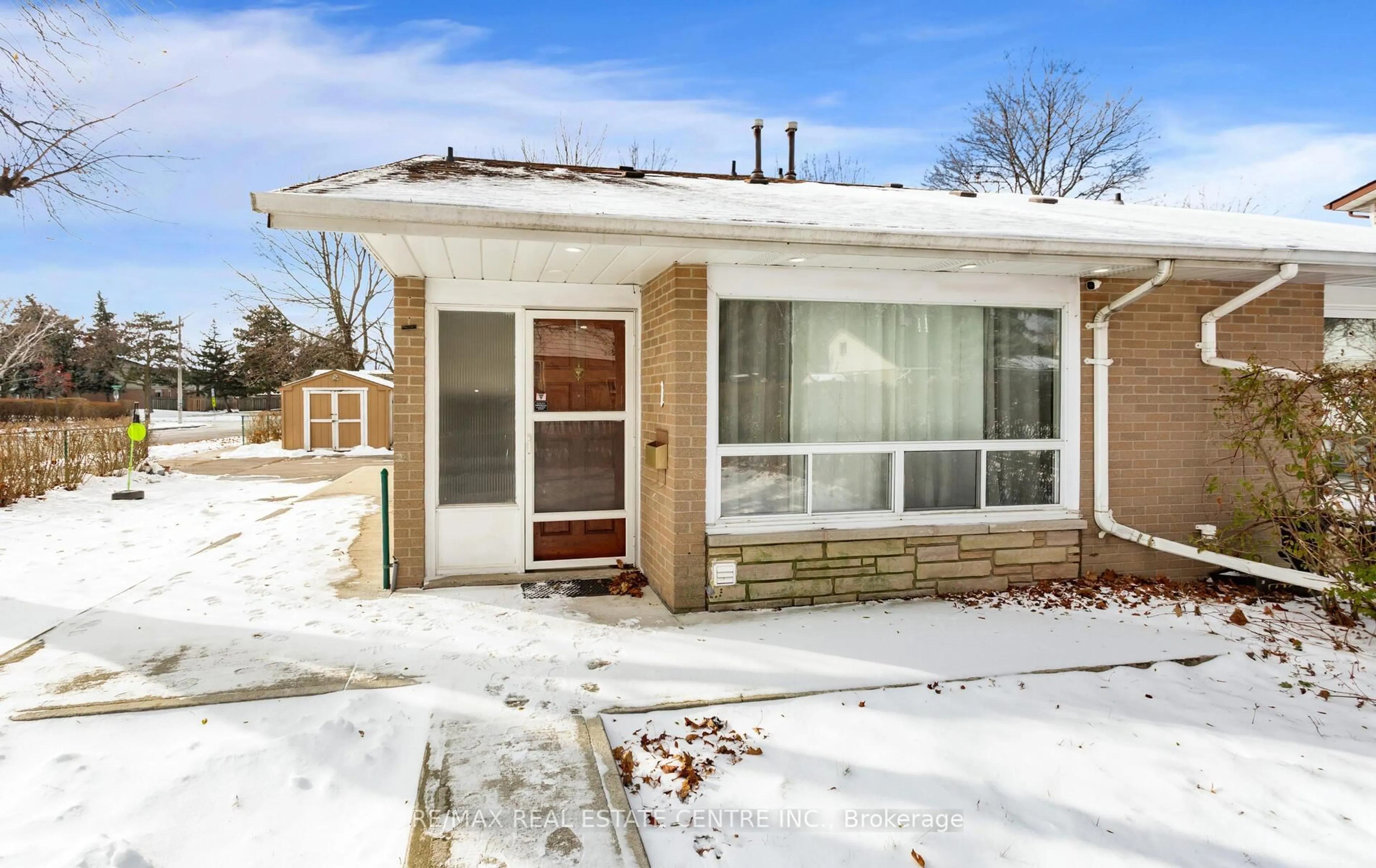 Home with brick exterior material, street for 1 Tindale Rd, Brampton Ontario L6V 2G8