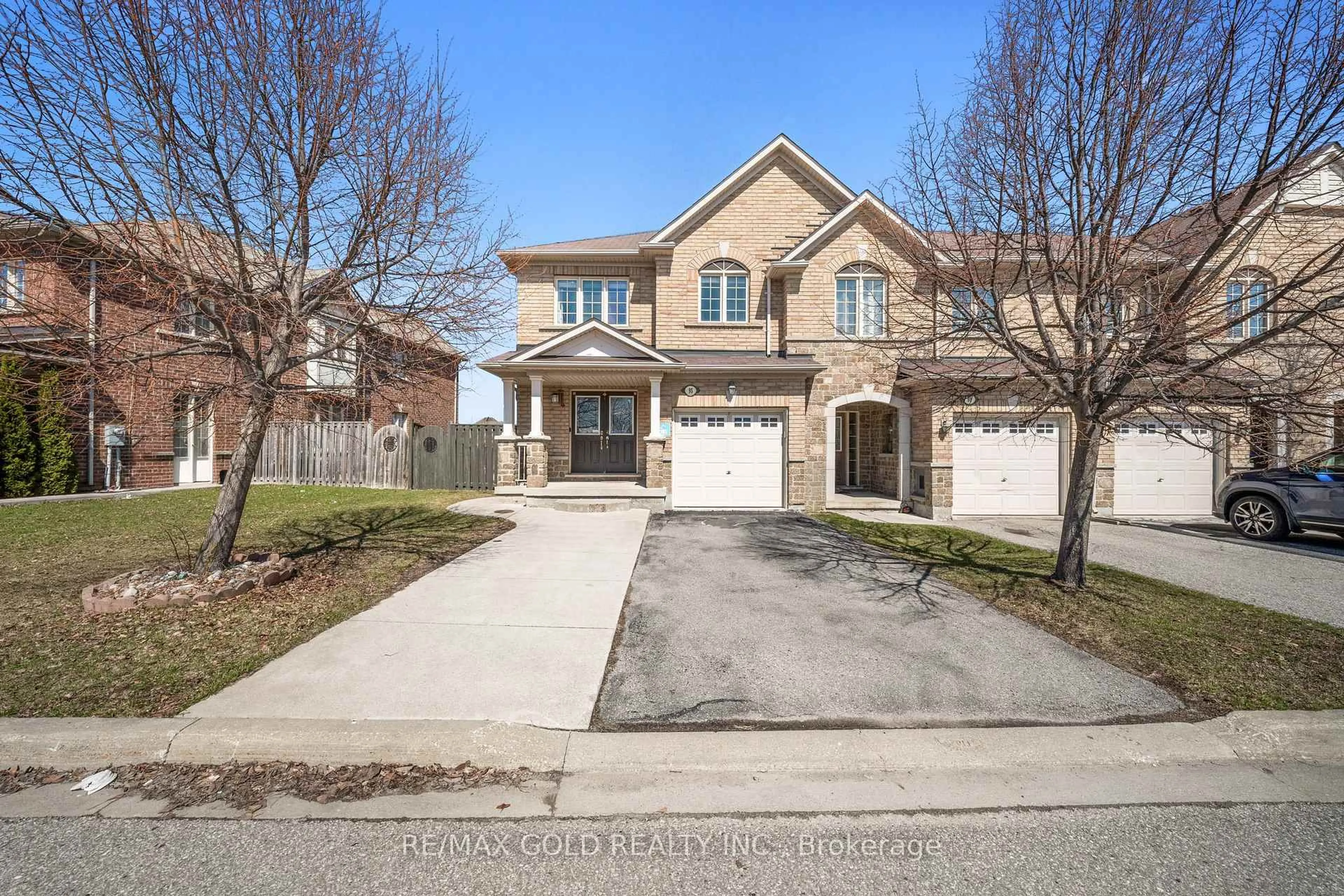 Home with brick exterior material, street for 95 Cedarbrook Rd, Brampton Ontario L6R 0W5