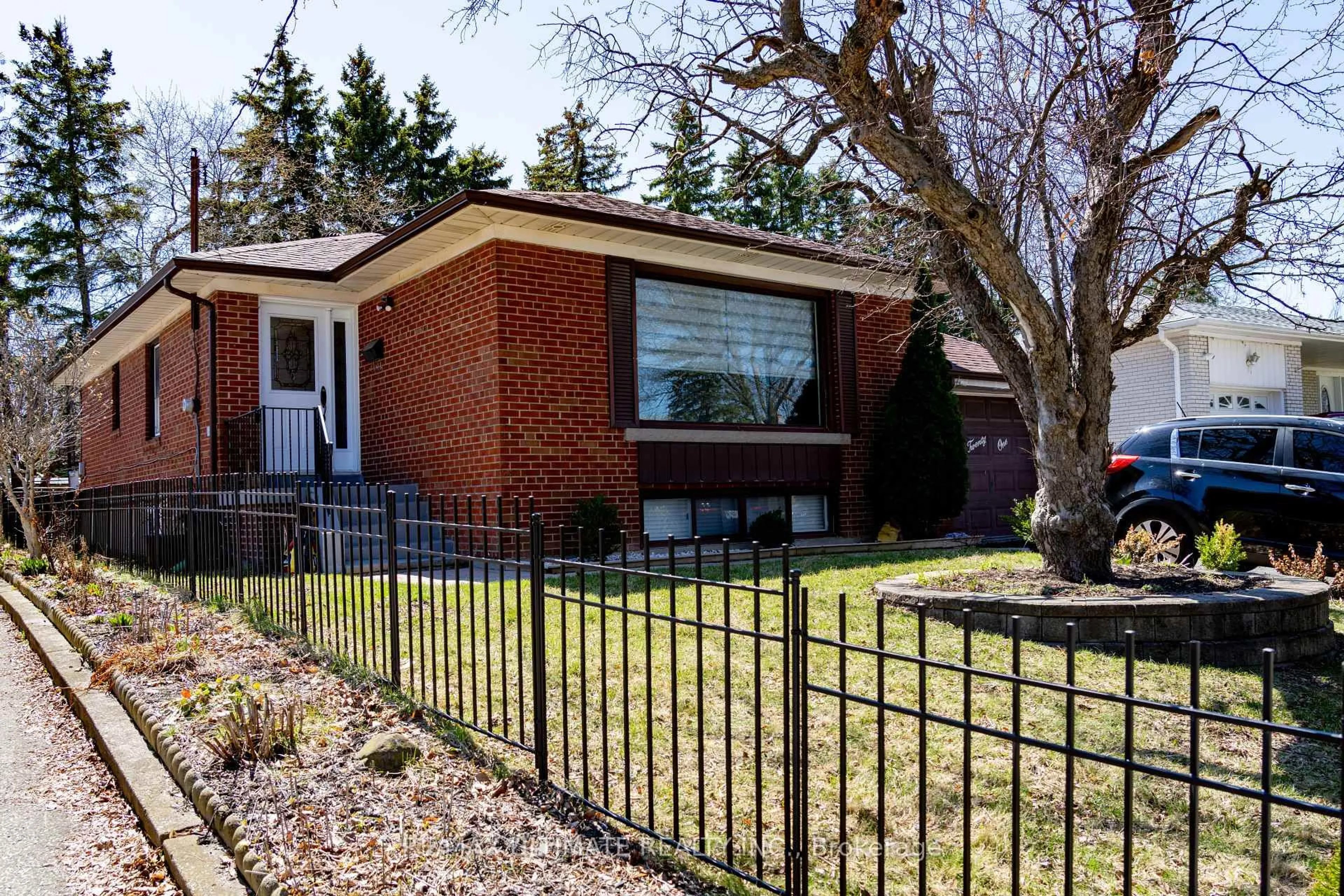 Home with brick exterior material, street for 21 Benway Dr, Toronto Ontario M9W 1Z2