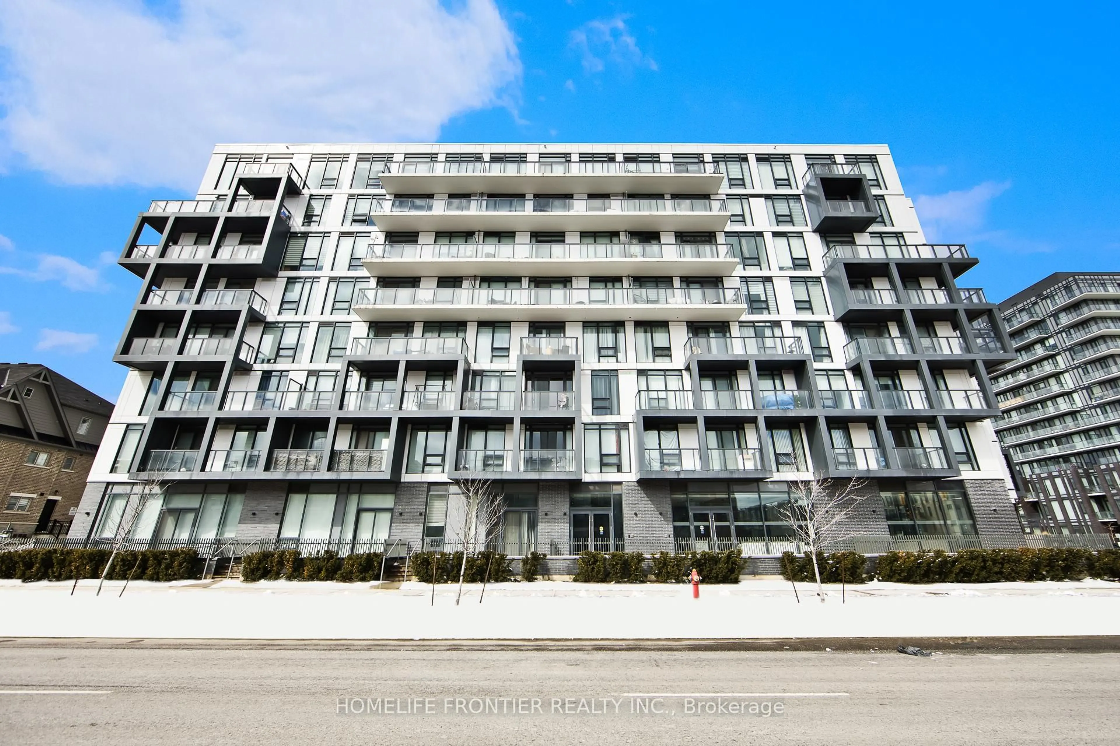 Patio, building for 180 Veterans Dr #603, Brampton Ontario L7A 5G7