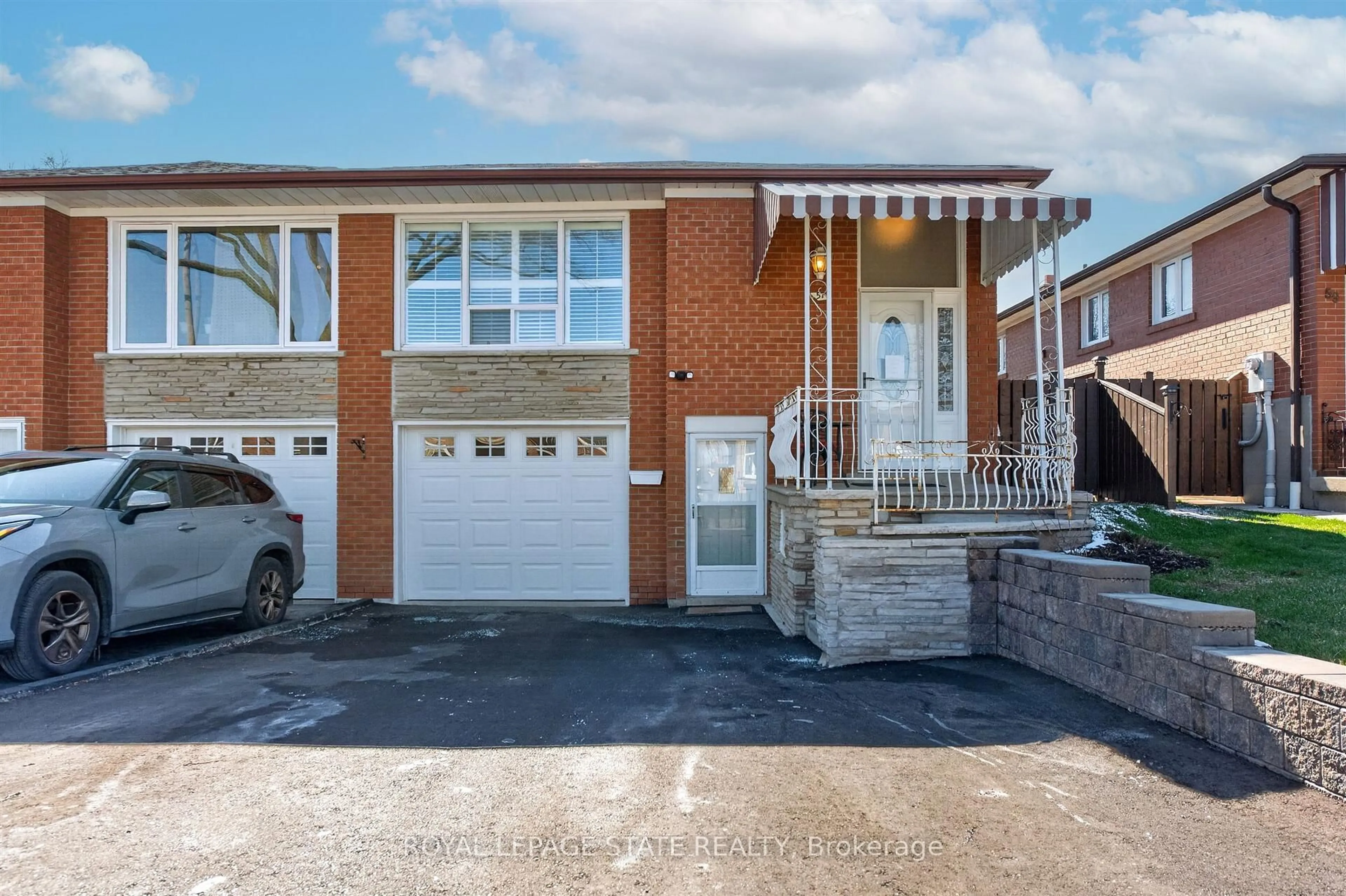 Home with brick exterior material, street for 57 Starview Dr, Toronto Ontario M9M 1K7