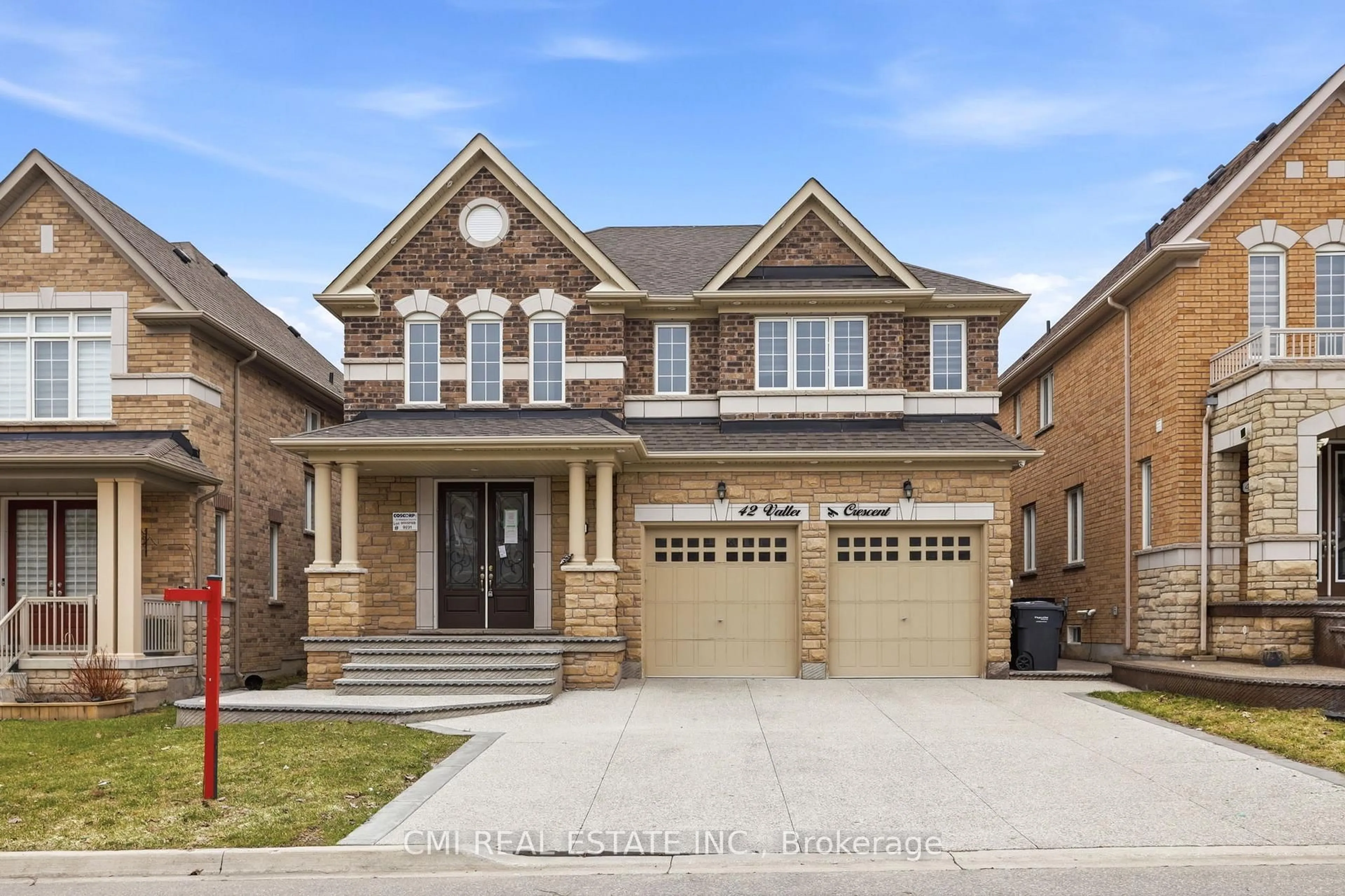 Home with brick exterior material, street for 42 Valleybrook Cres, Caledon Ontario L7C 4C5