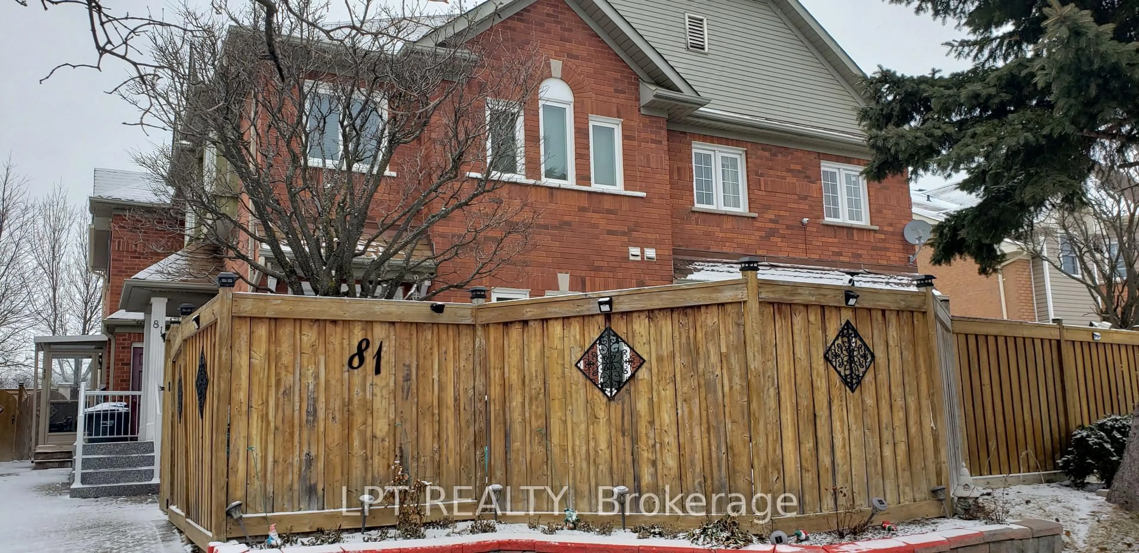 Home with brick exterior material, street for 81 Shady Pine Circ, Brampton Ontario L6R 1K3