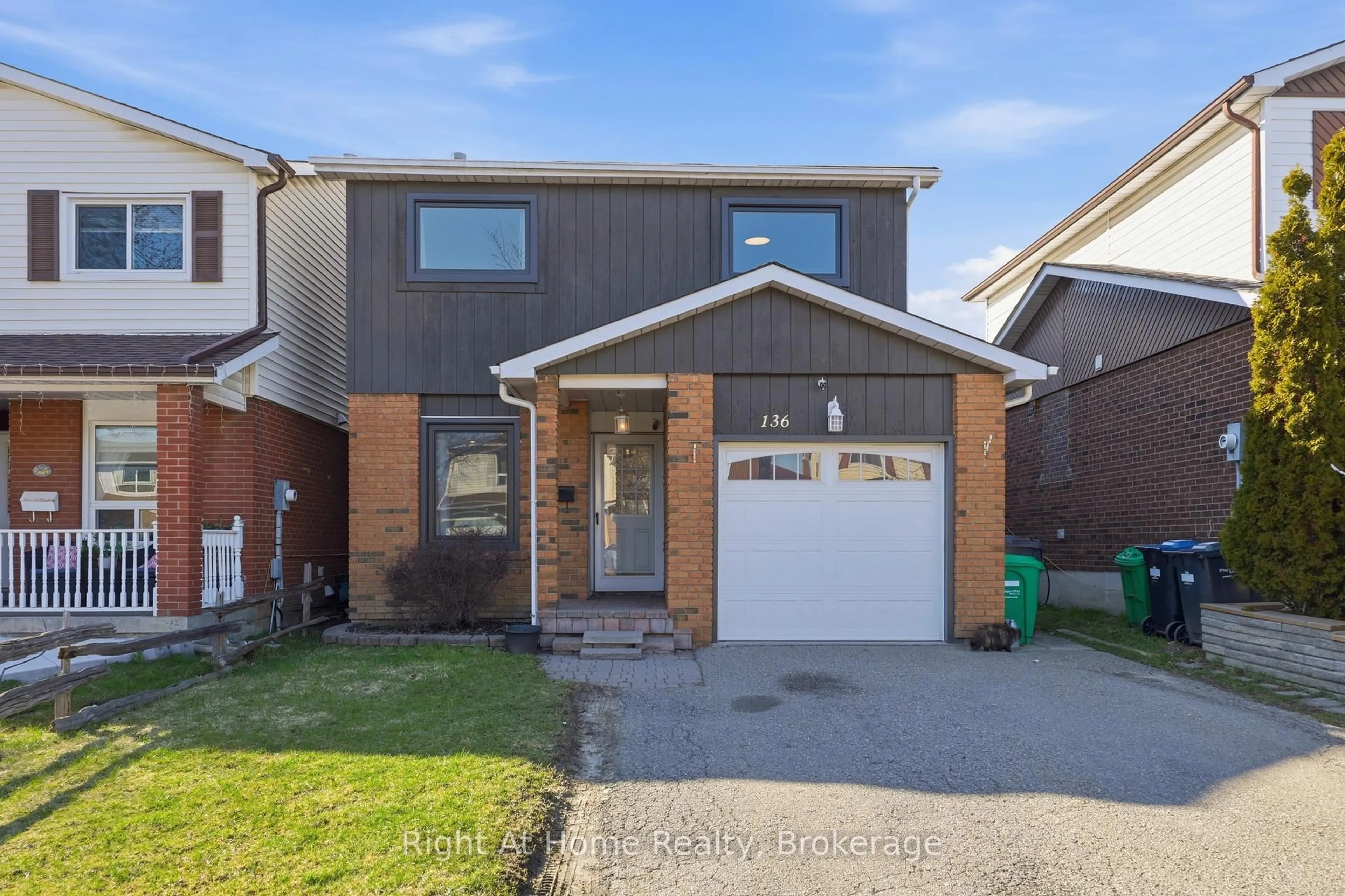 Home with brick exterior material, street for 136 Elderwood Pl, Brampton Ontario L6V 3N3