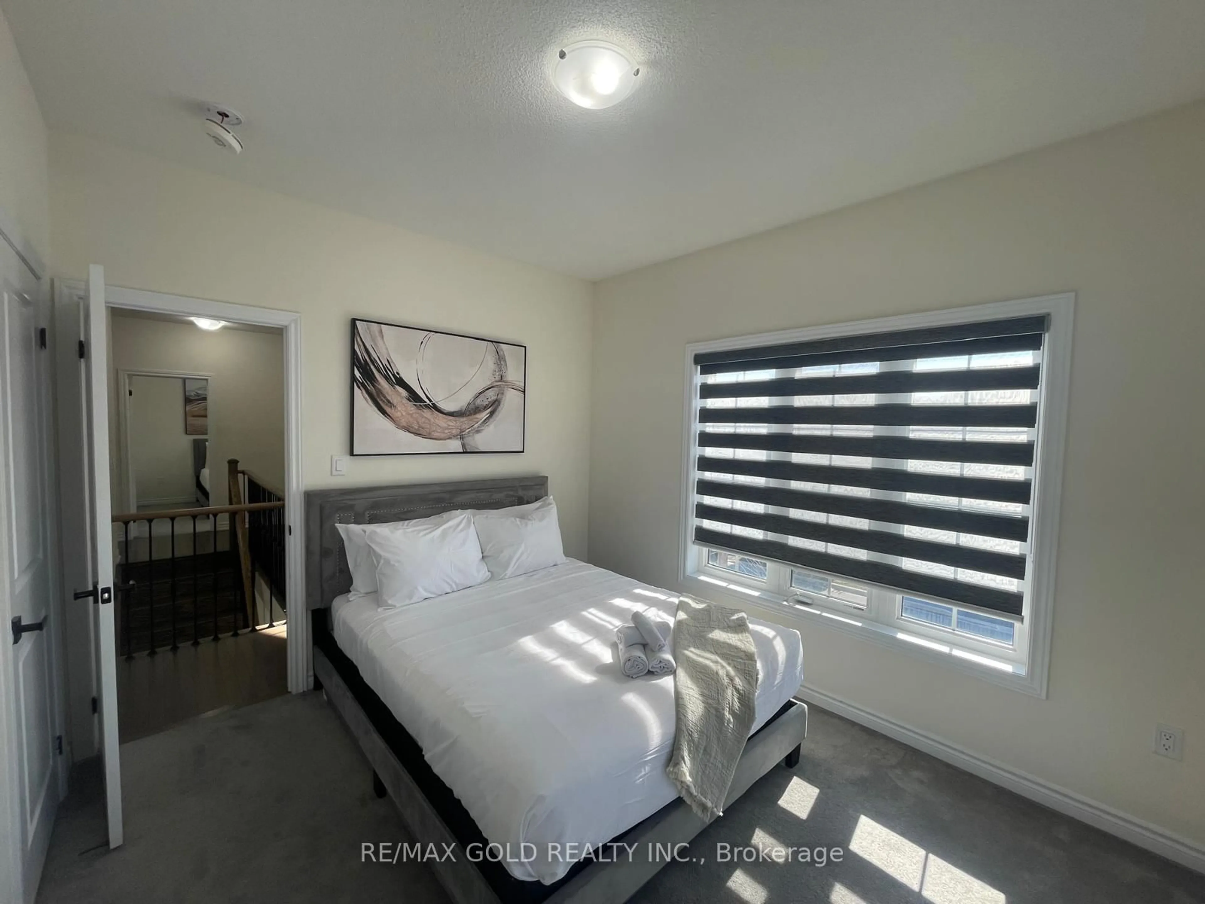 Bedroom with bed, unknown for 537 Veterans Dr, Brampton Ontario L7A 0C4