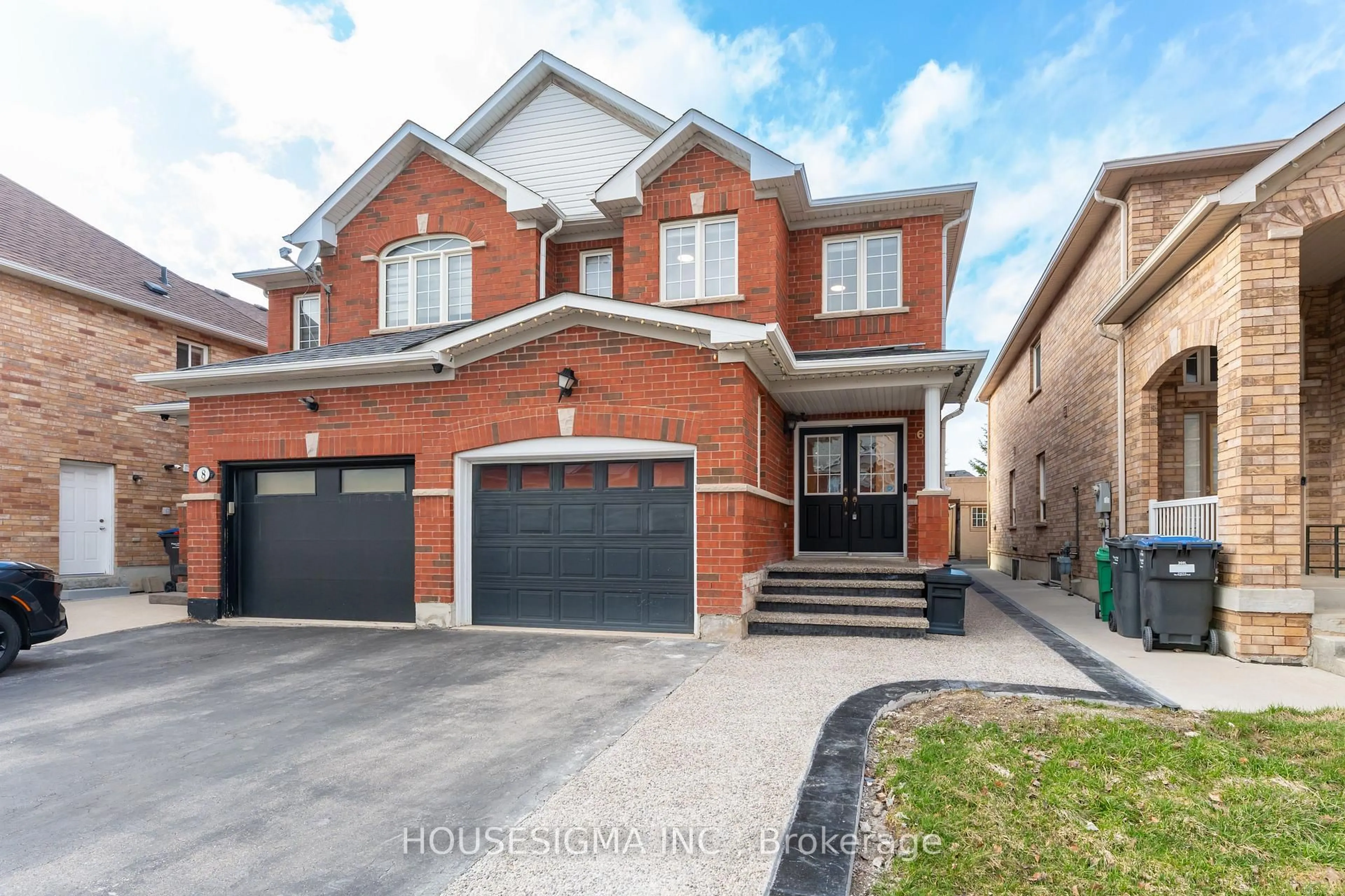Home with brick exterior material, street for 6 Flower Tr, Brampton Ontario L6P 1P3
