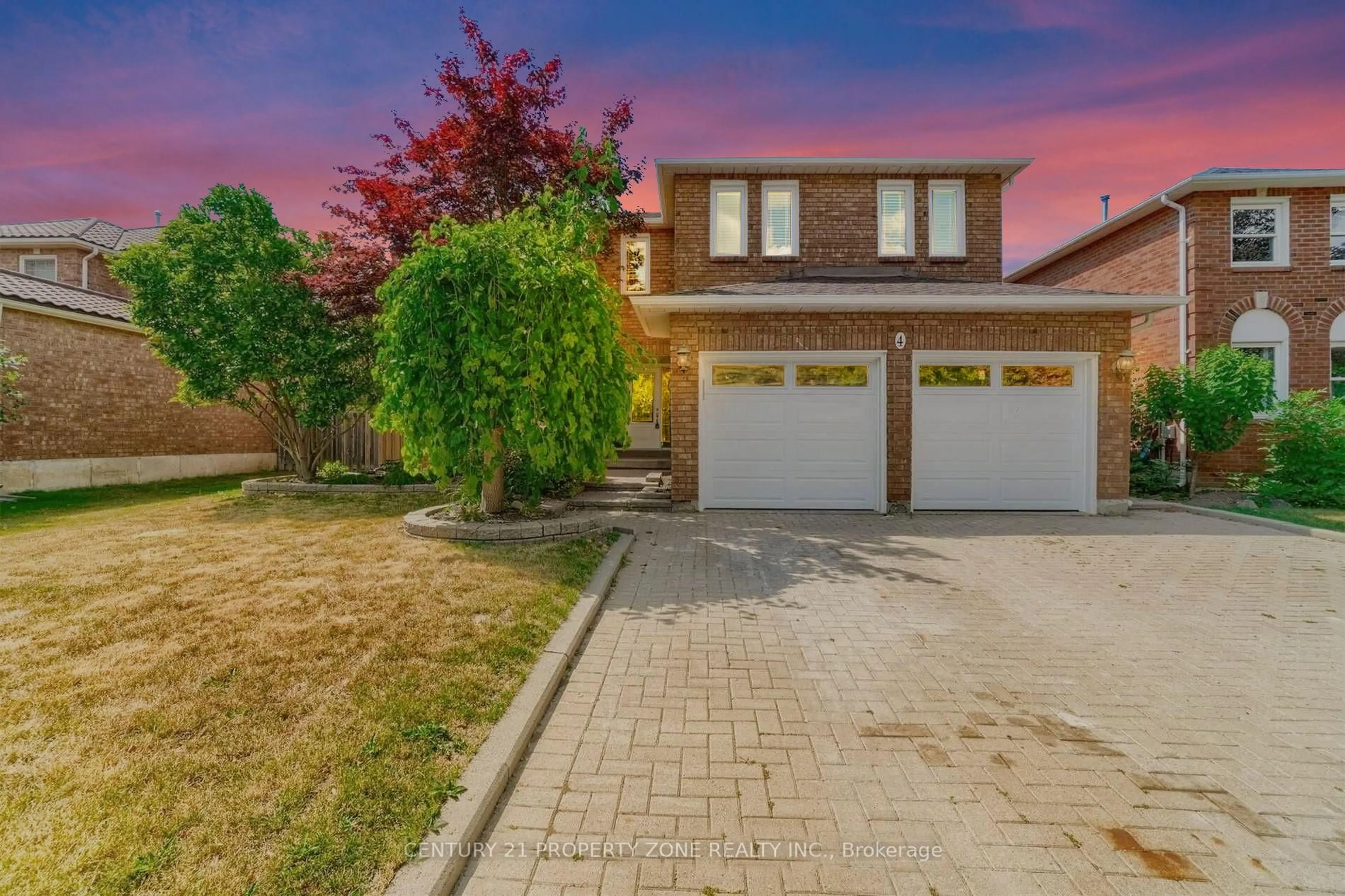 Home with brick exterior material, street for 4 Garbutt Cres, Brampton Ontario L6X 3G5
