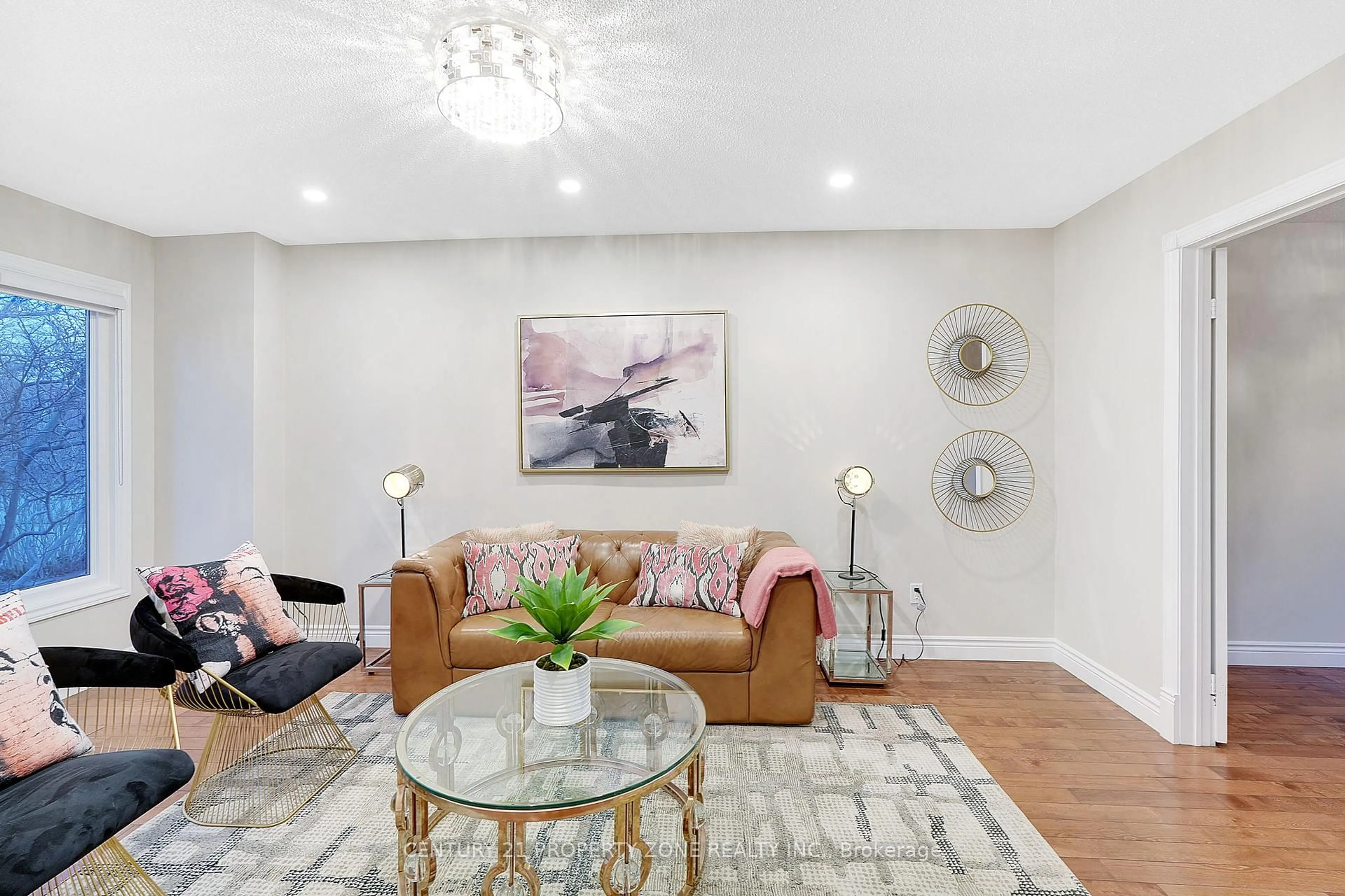 Living room with furniture, unknown for 4 Garbutt Cres, Brampton Ontario L6X 3G5