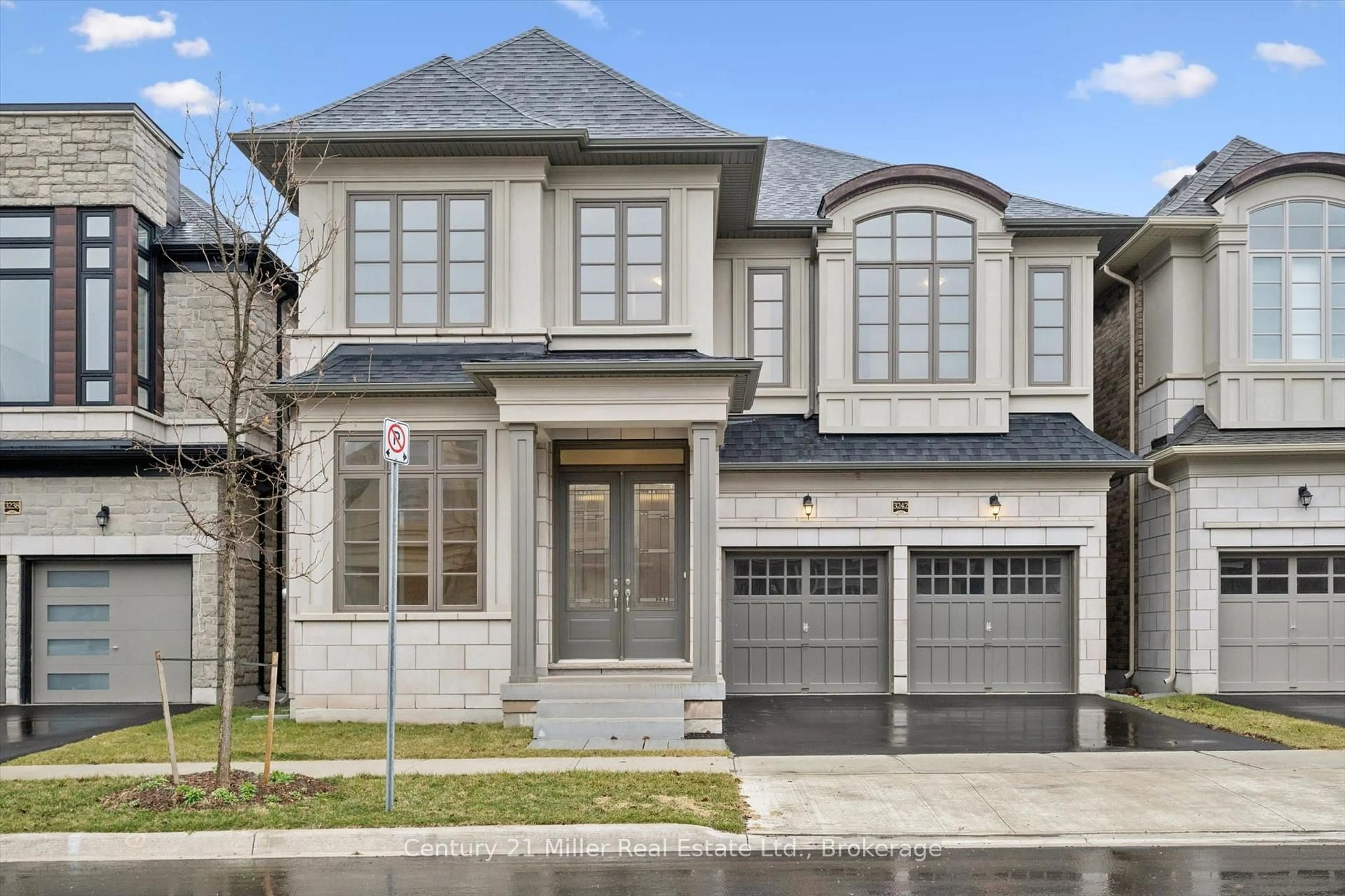 Home with brick exterior material, street for 3242 Millicent Ave, Oakville Ontario L6H 0V8