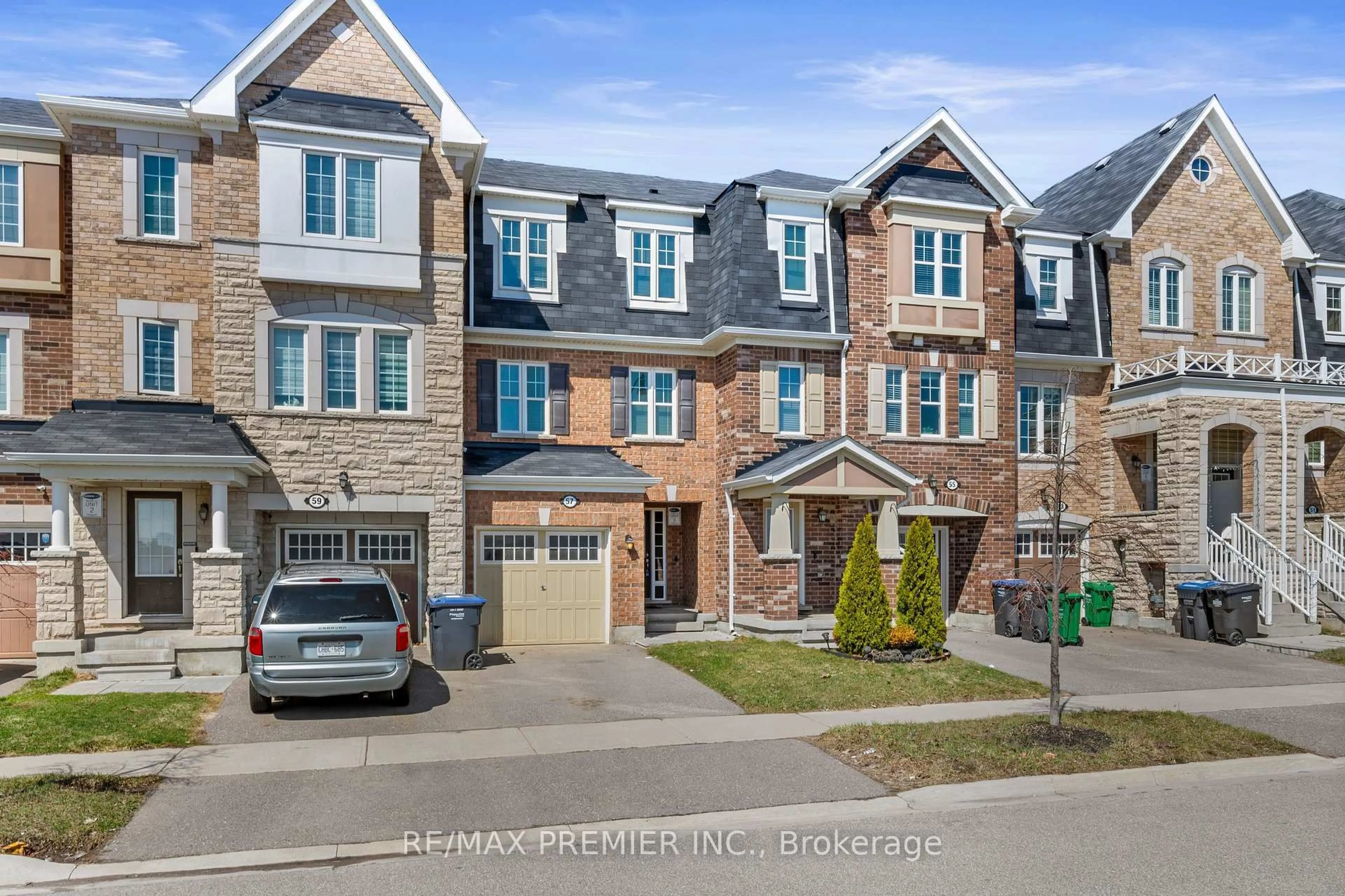 Home with brick exterior material, street for 57 Baycliffe Cres, Brampton Ontario L7A 3Z3