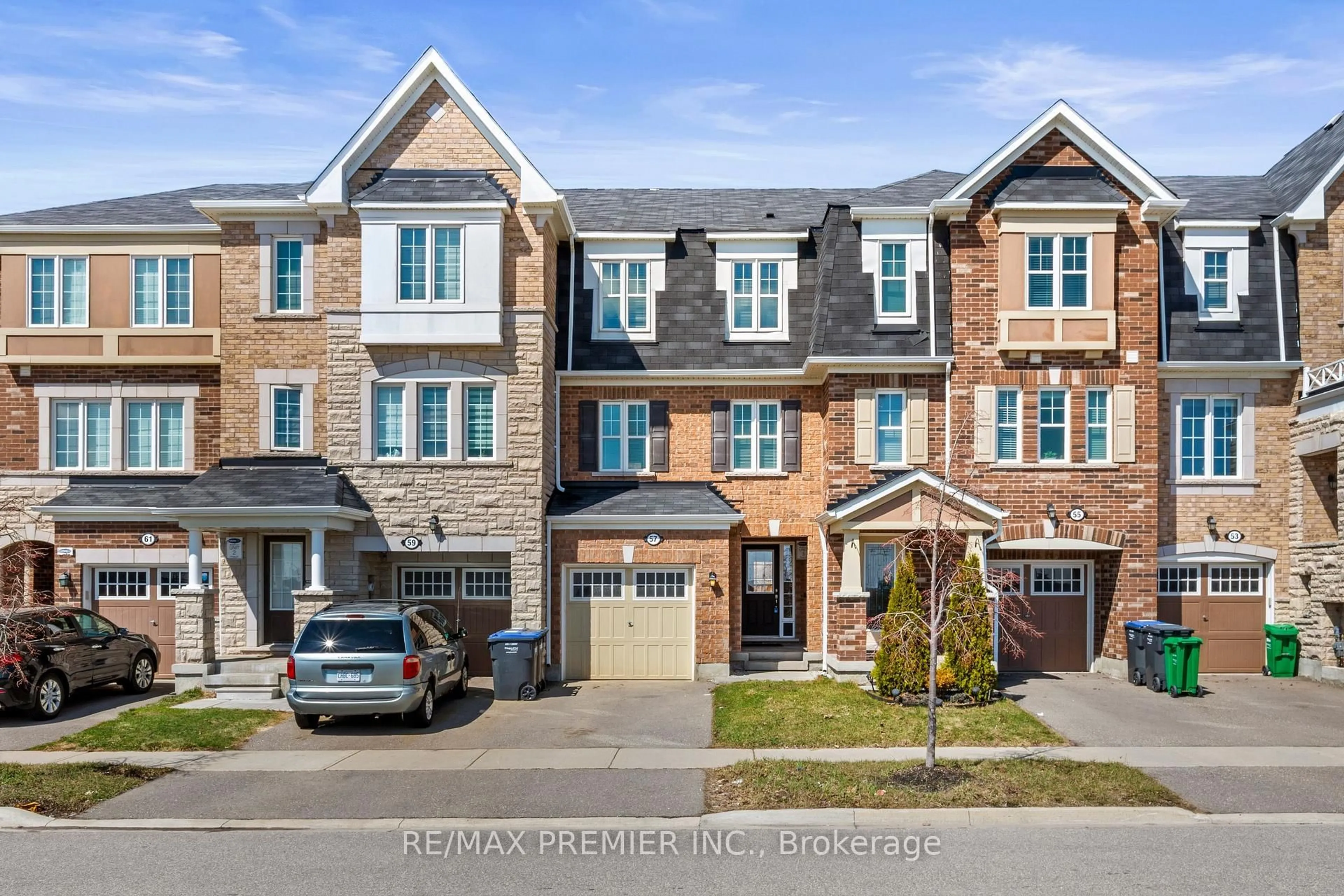 Home with brick exterior material, street for 57 Baycliffe Cres, Brampton Ontario L7A 3Z3