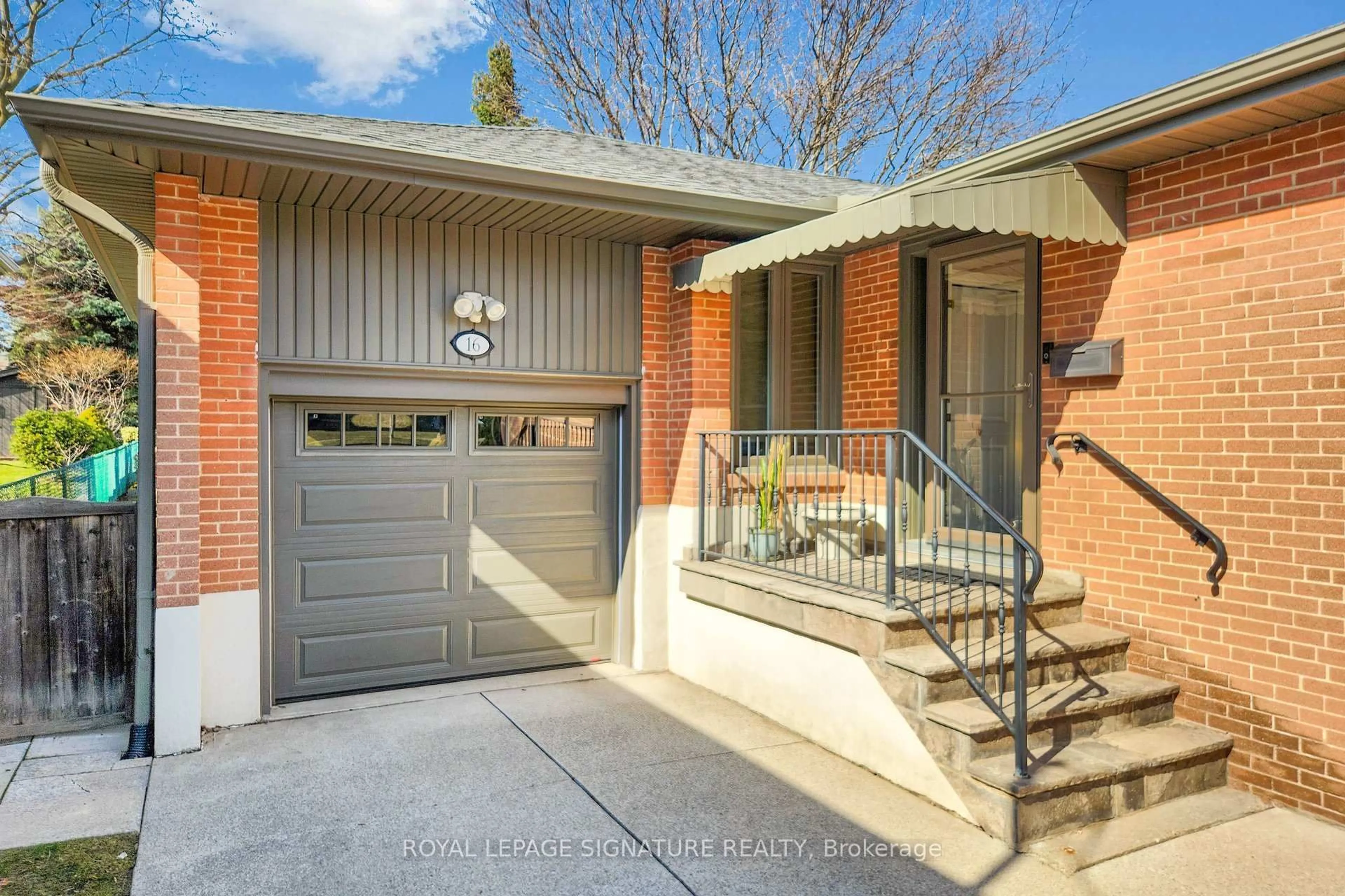 Home with brick exterior material, street for 16 Renault Cres, Toronto Ontario M9P 1J1