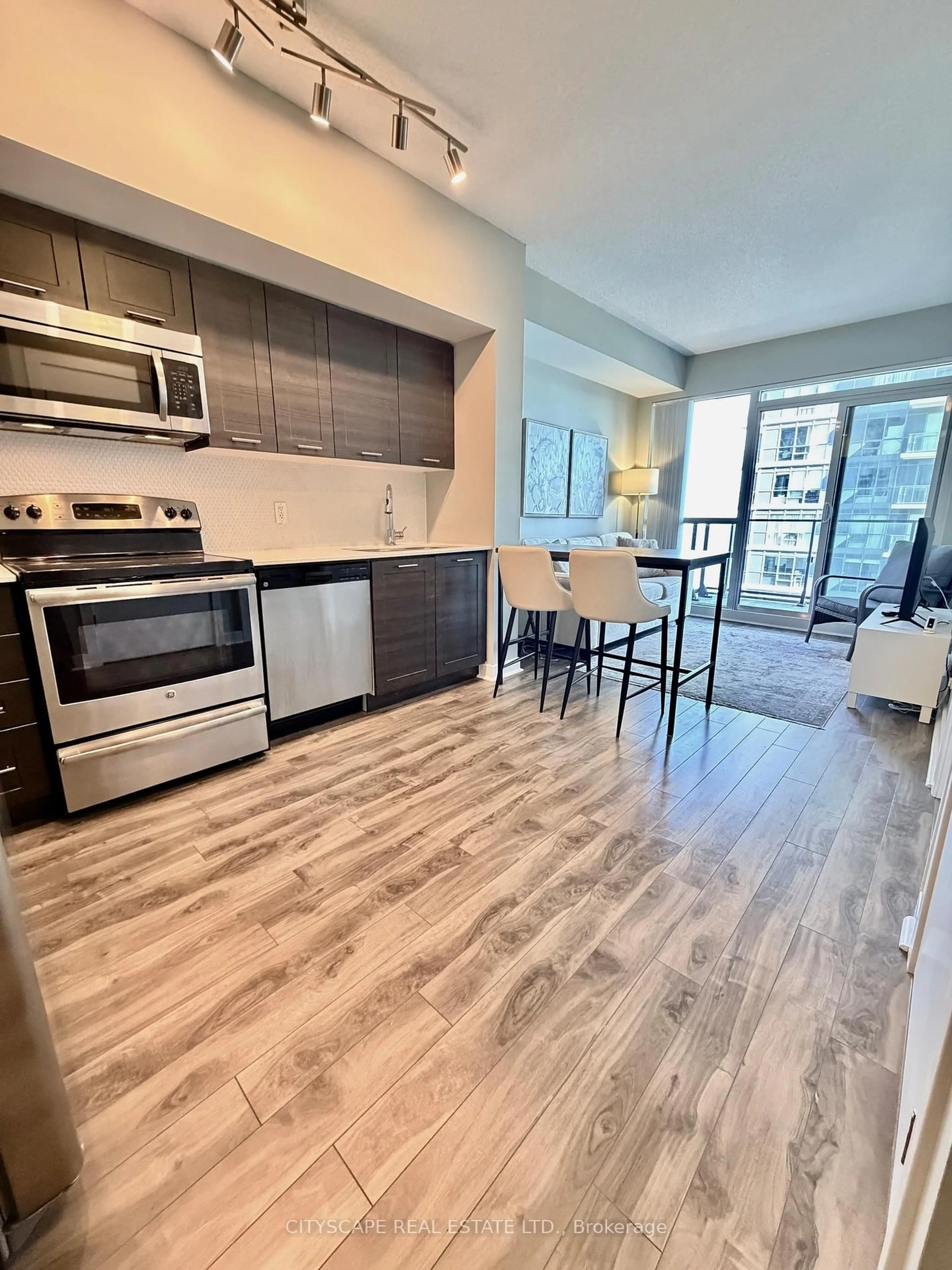 Open concept kitchen, unknown for 2220 Lakeshore Blvd #3808, Toronto Ontario M8V 0C1