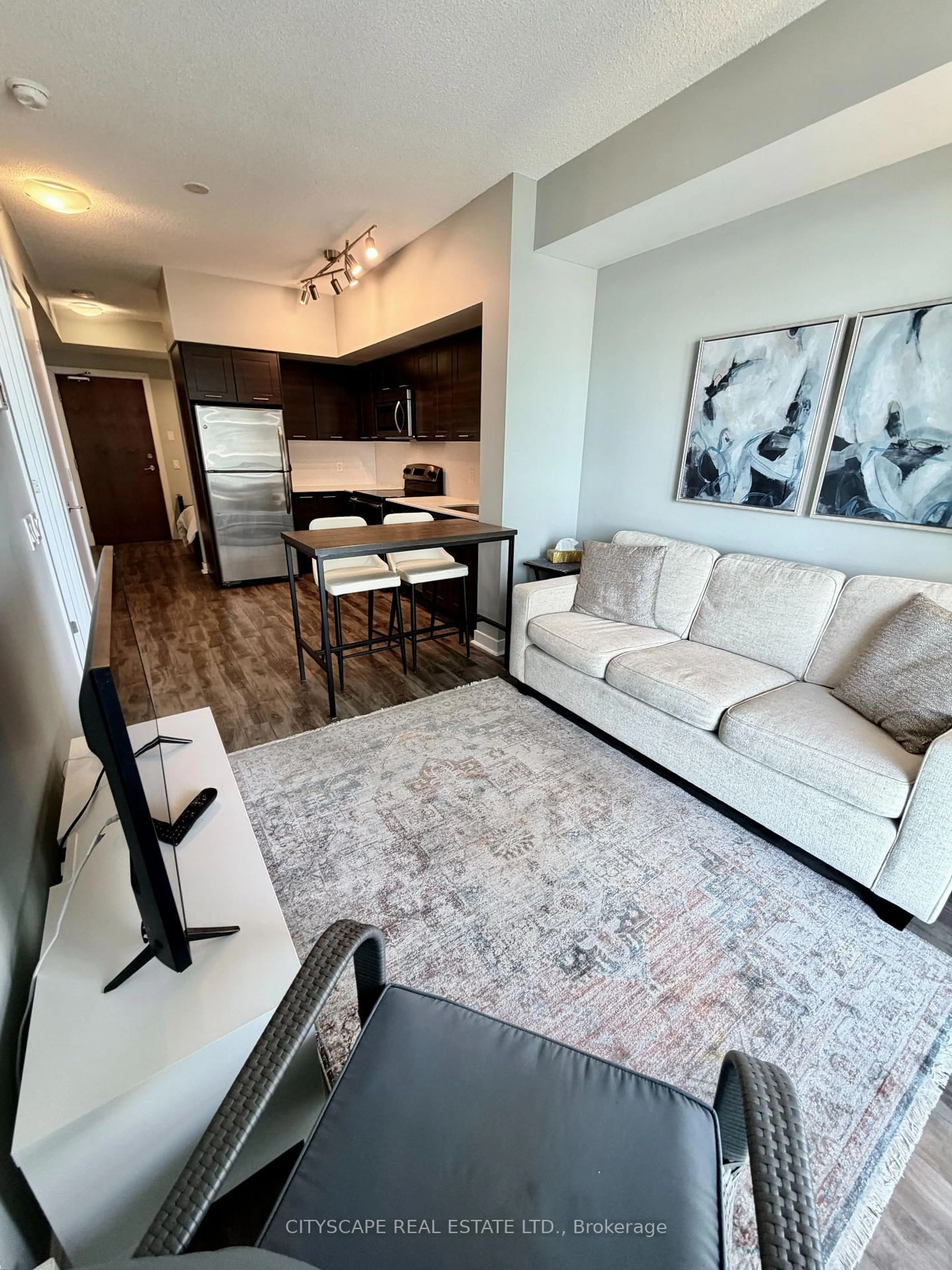 Living room with furniture, unknown for 2220 Lakeshore Blvd #3808, Toronto Ontario M8V 0C1