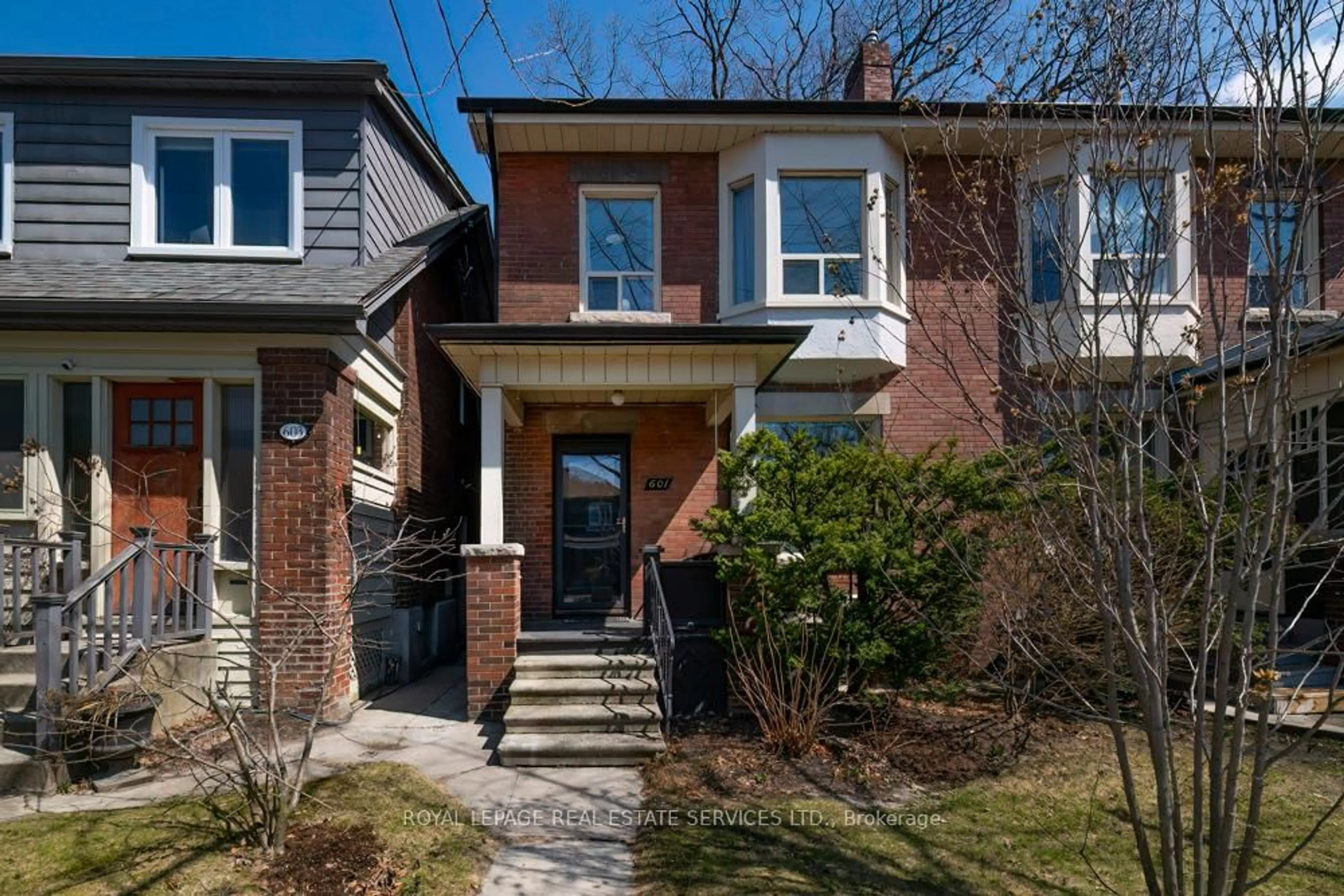 Home with brick exterior material, street for 601 Beresford Ave, Toronto Ontario M6S 3C2