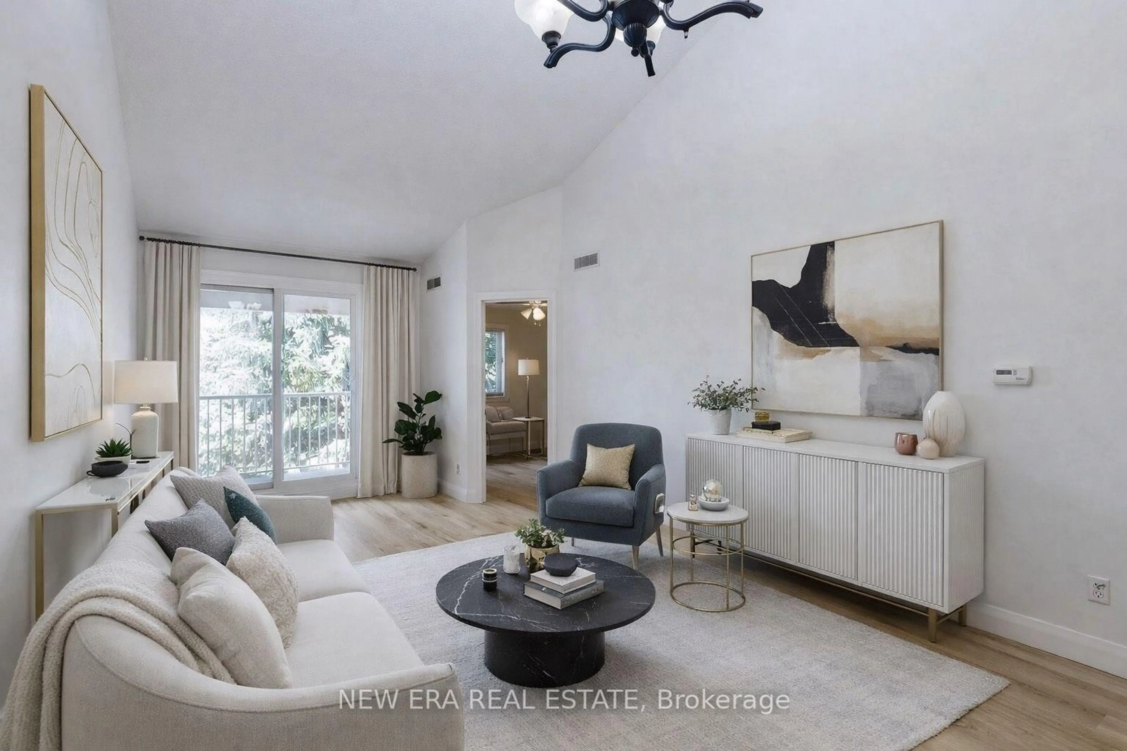 Living room with furniture, unknown for 75 Bristol Rd #199, Mississauga Ontario L4Z 3P2