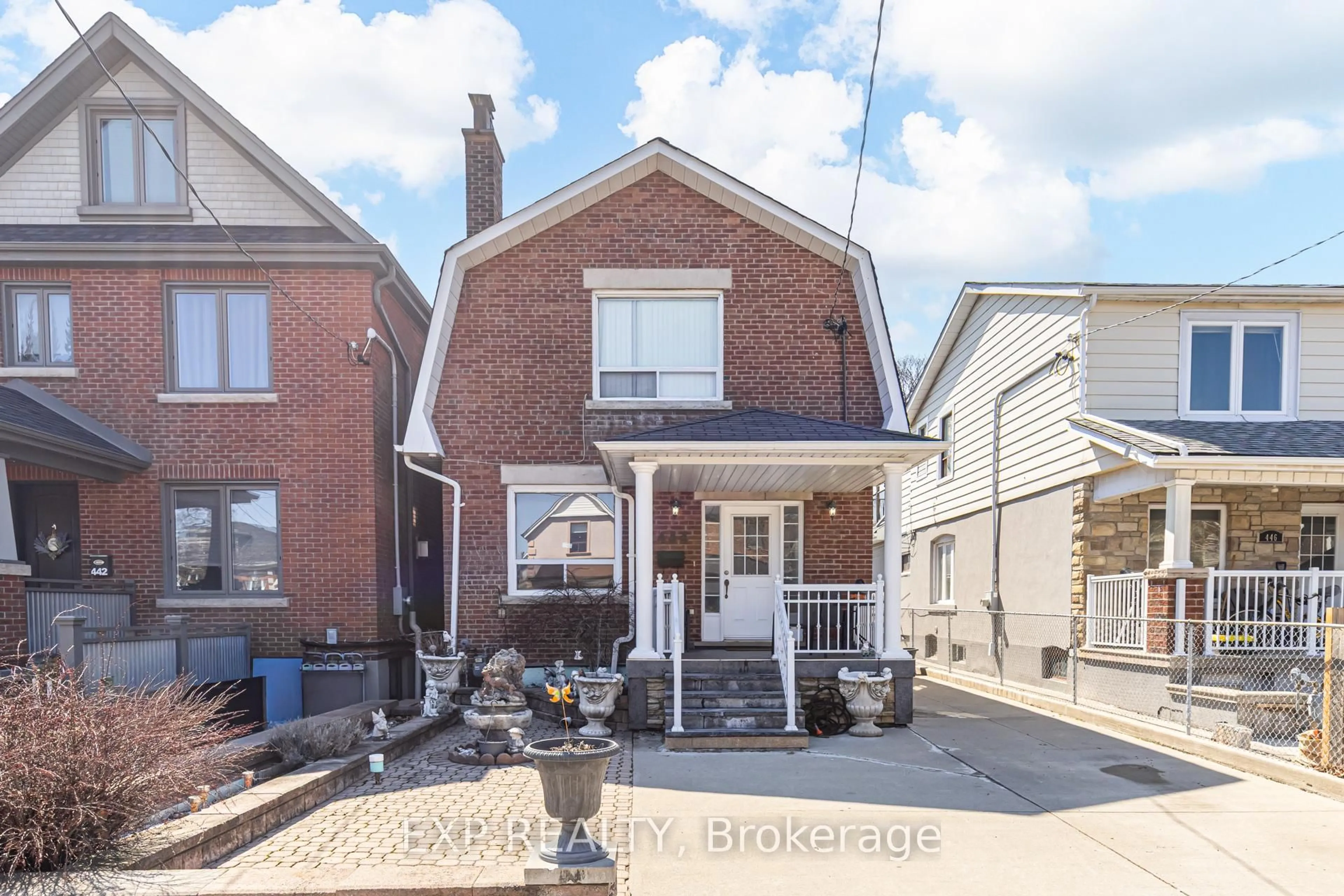 Home with brick exterior material, street for 444 Maybank Ave, Toronto Ontario M6N 3S8
