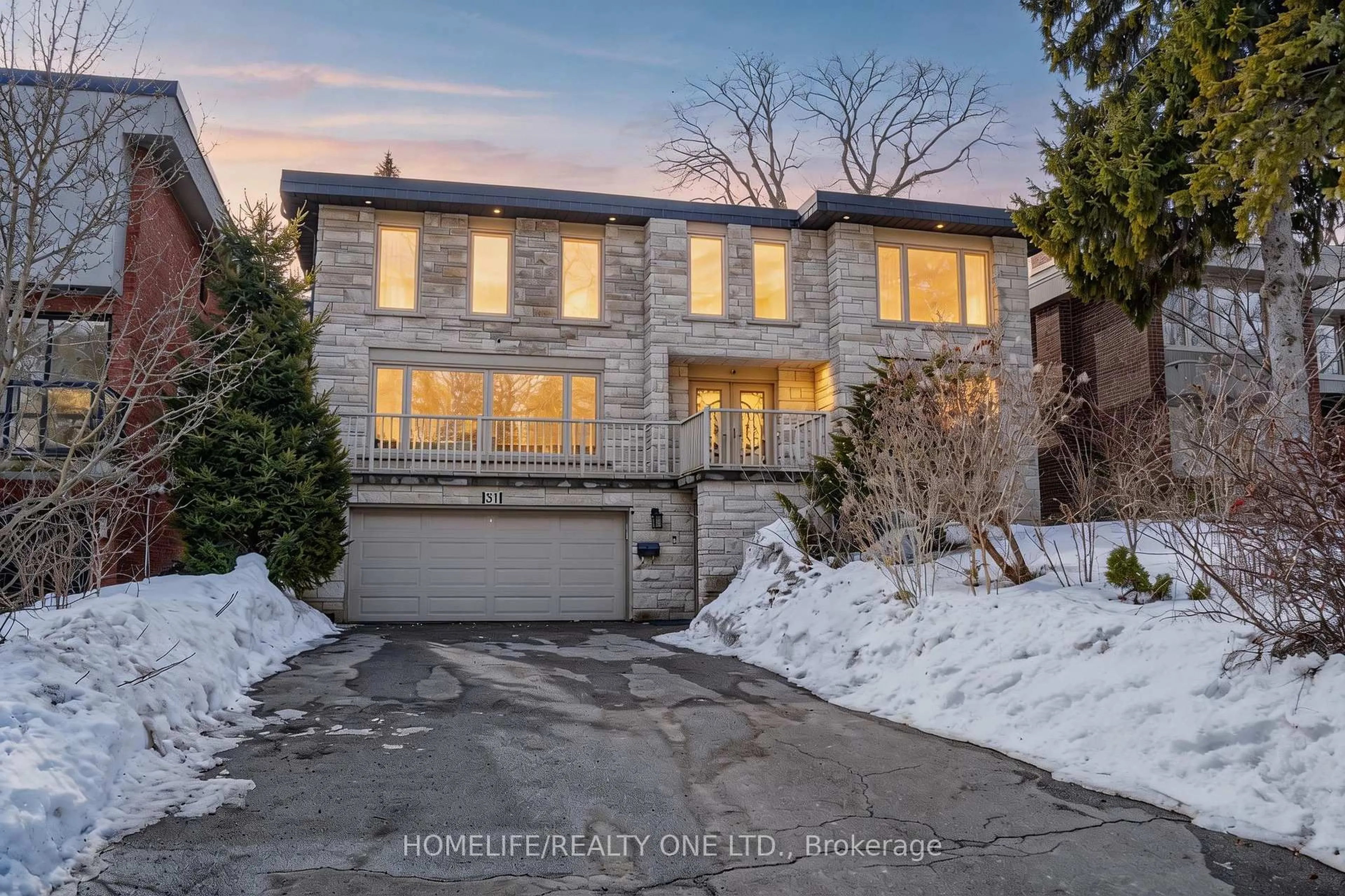 Home with brick exterior material, street for 31 Bearwood Dr, Toronto Ontario M9A 4G5