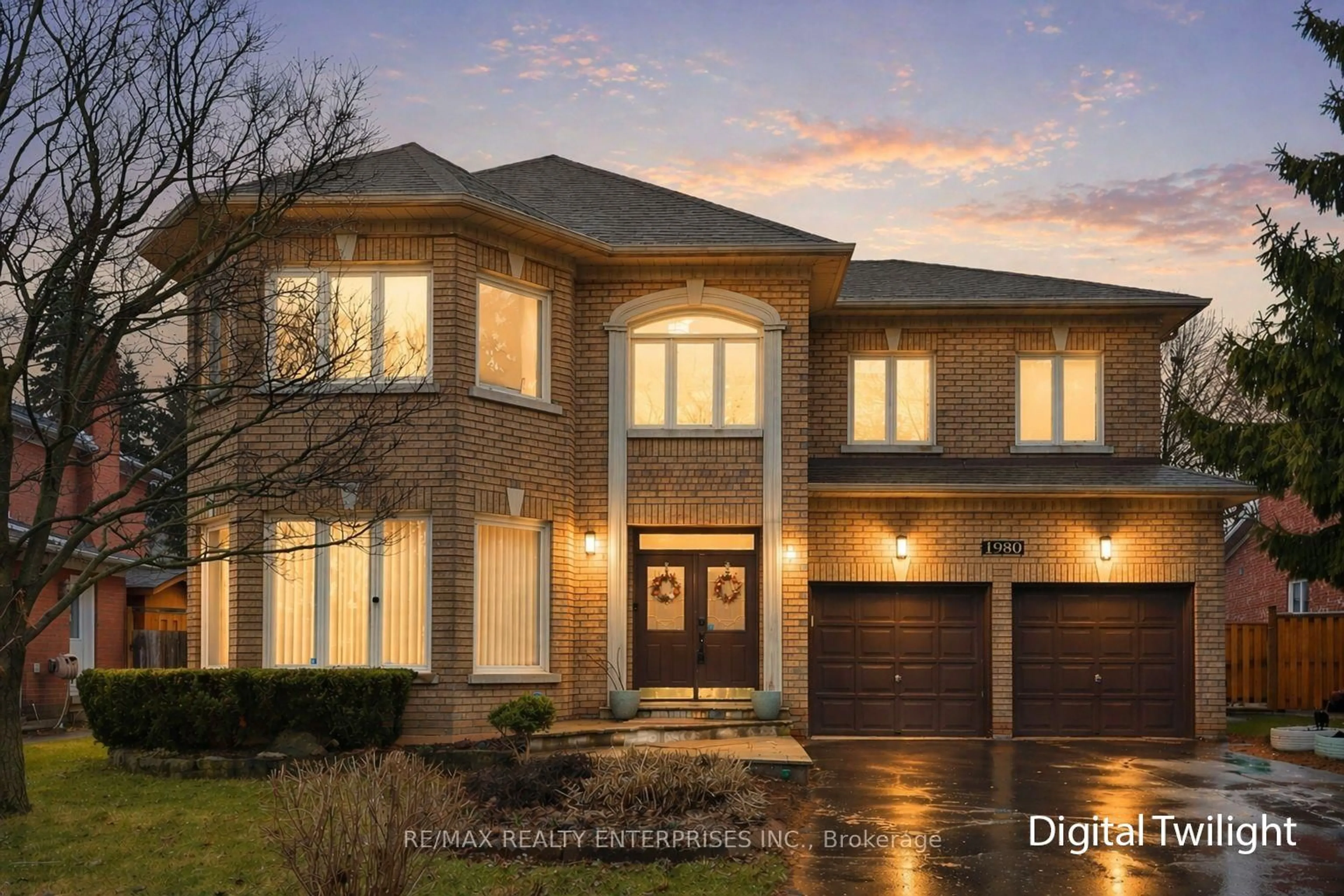 Home with brick exterior material, street for 1980 Calgary Crt, Mississauga Ontario L5H 4J1