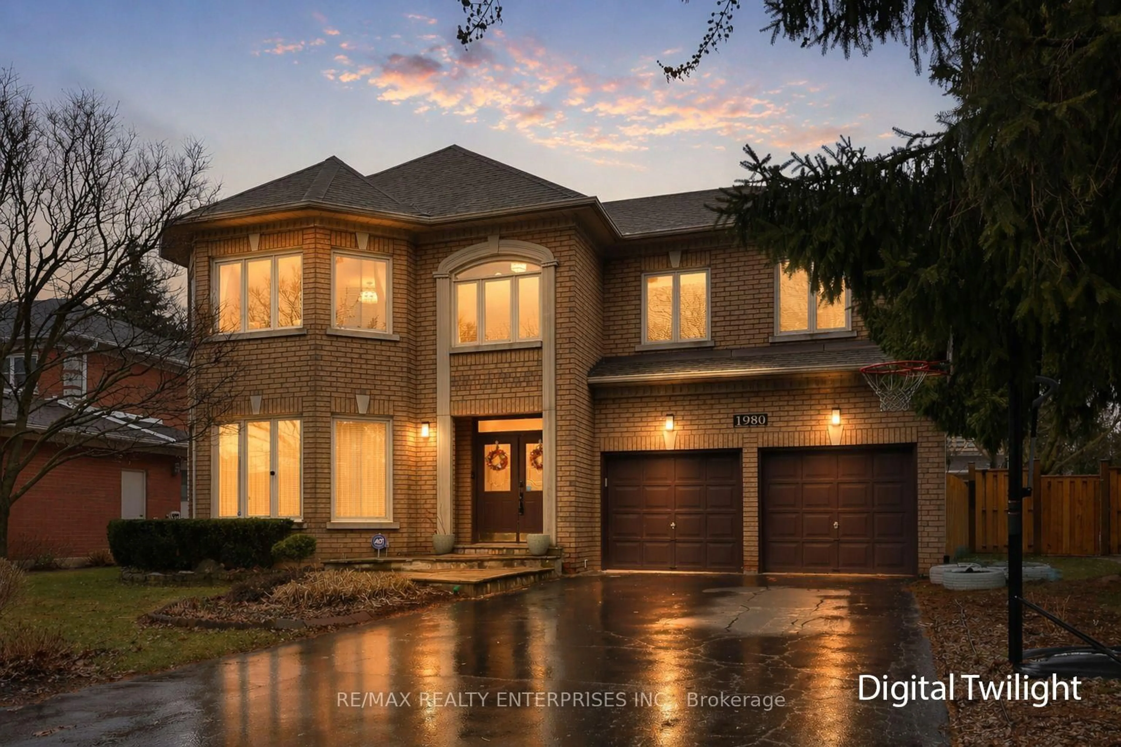 Home with brick exterior material, street for 1980 Calgary Crt, Mississauga Ontario L5H 4J1