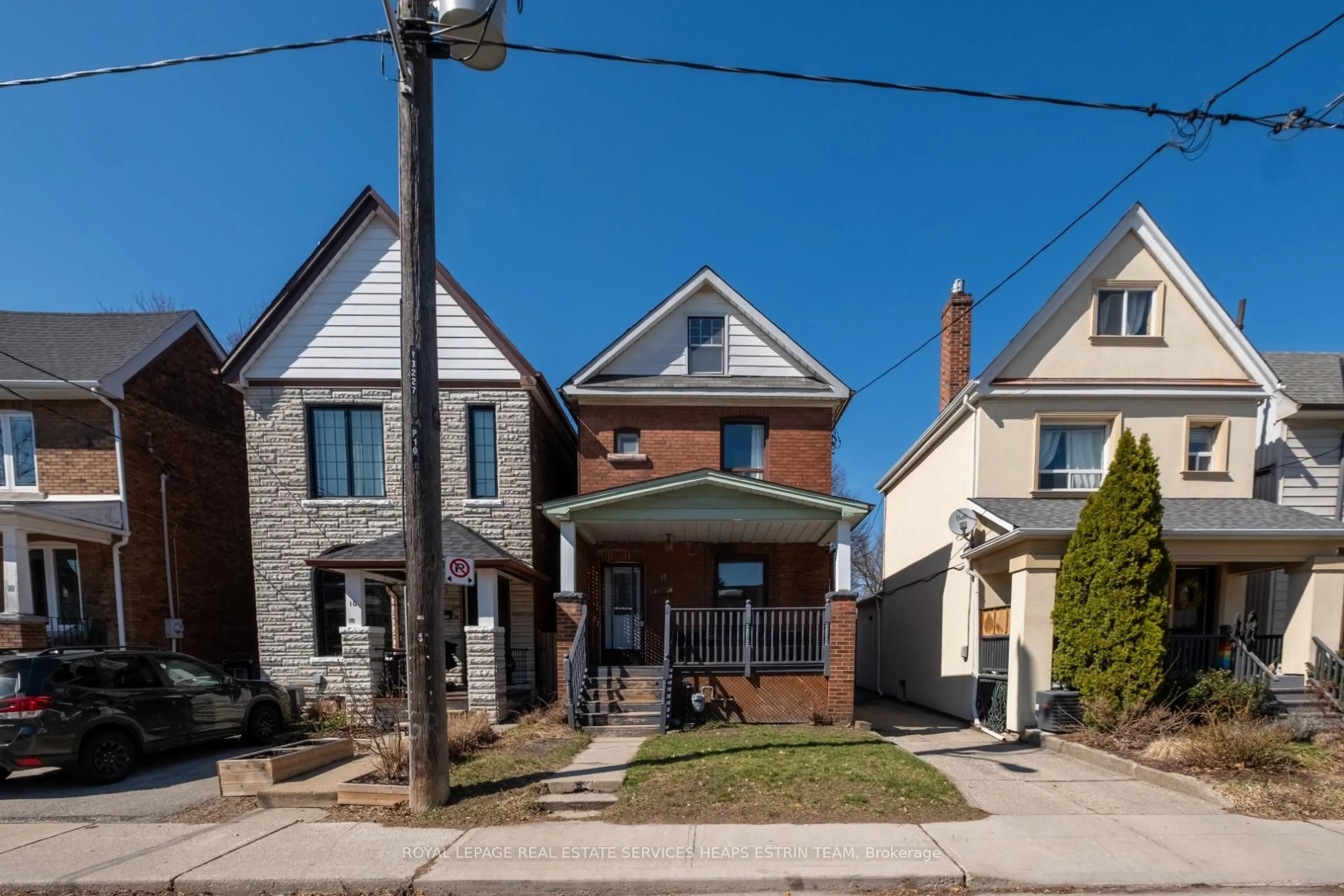 Home with brick exterior material, street for 8 Morland Rd, Toronto Ontario M6S 2M8