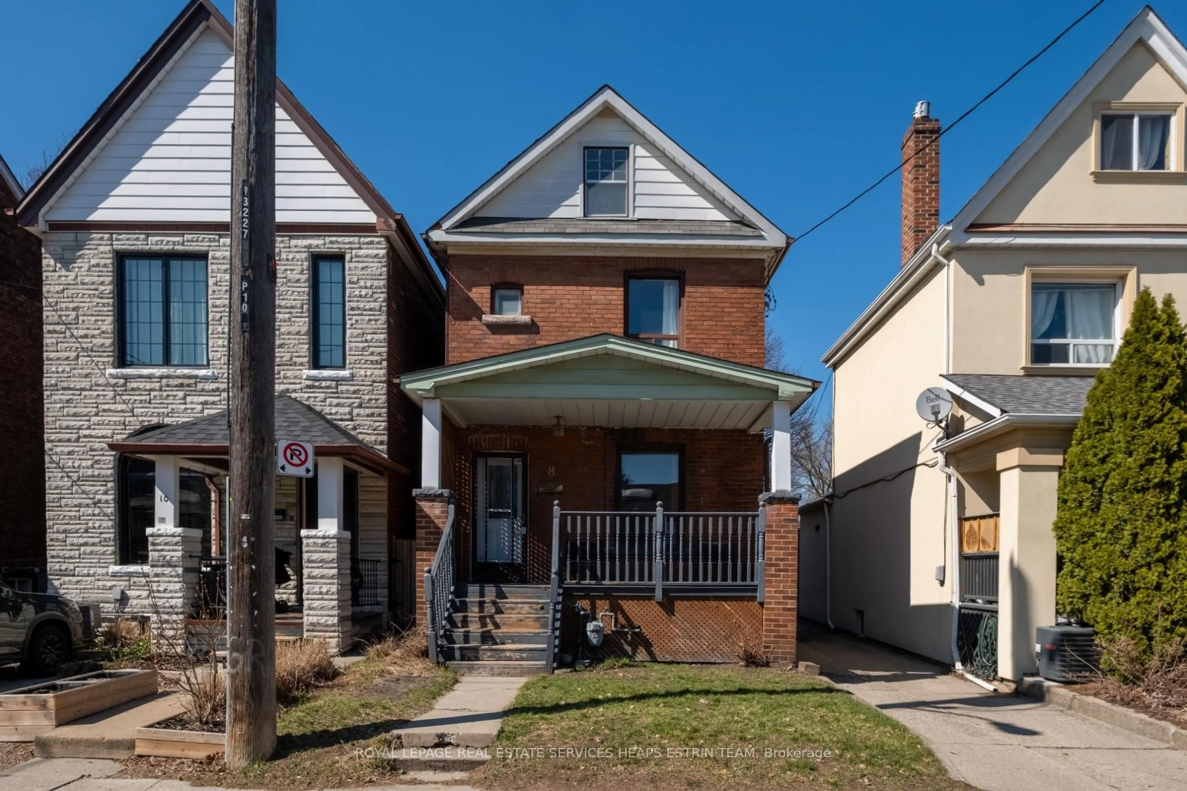 Home with brick exterior material, street for 8 Morland Rd, Toronto Ontario M6S 2M8