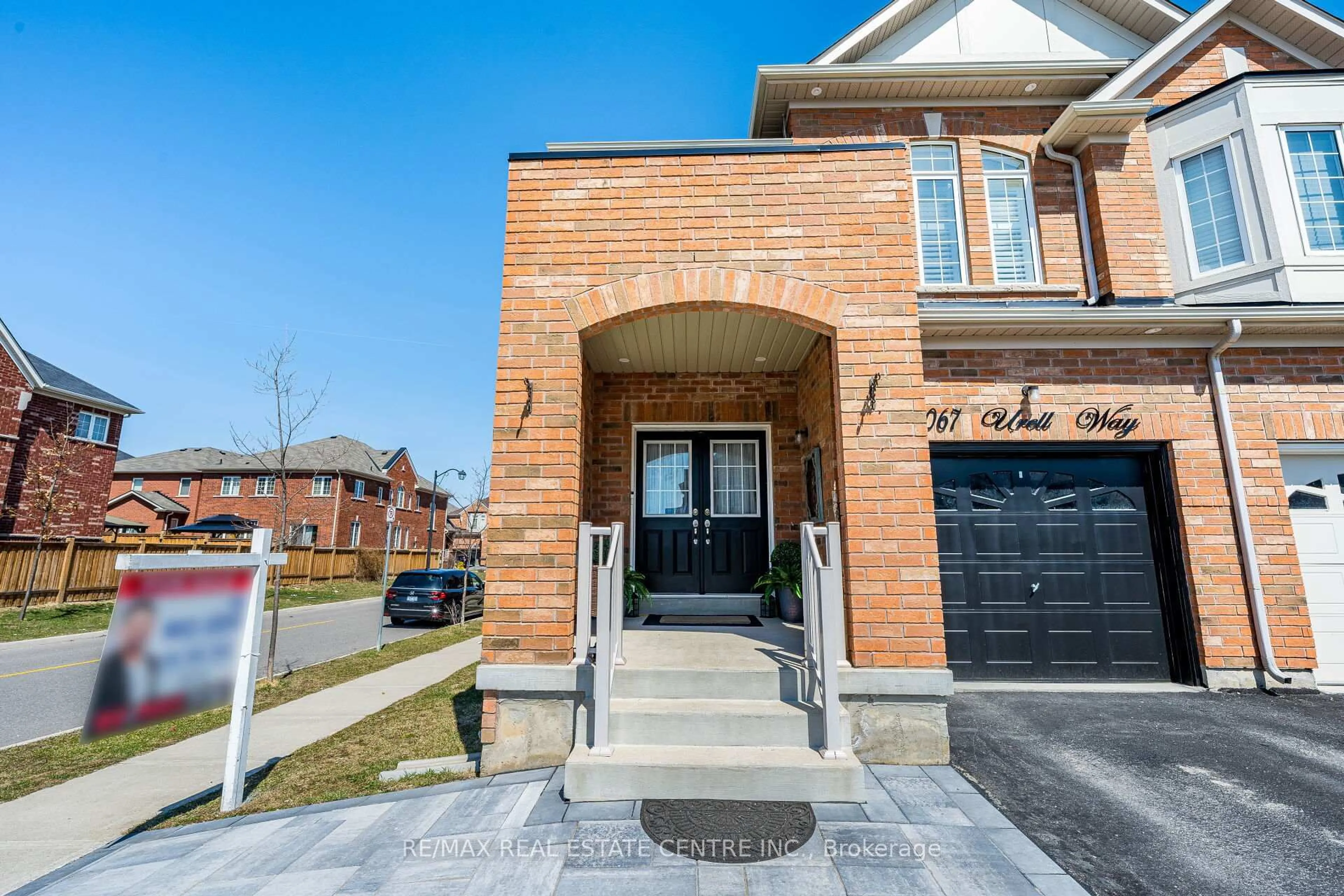 Home with brick exterior material, street for 1067 Urell Way, Milton Ontario L9T 8V5