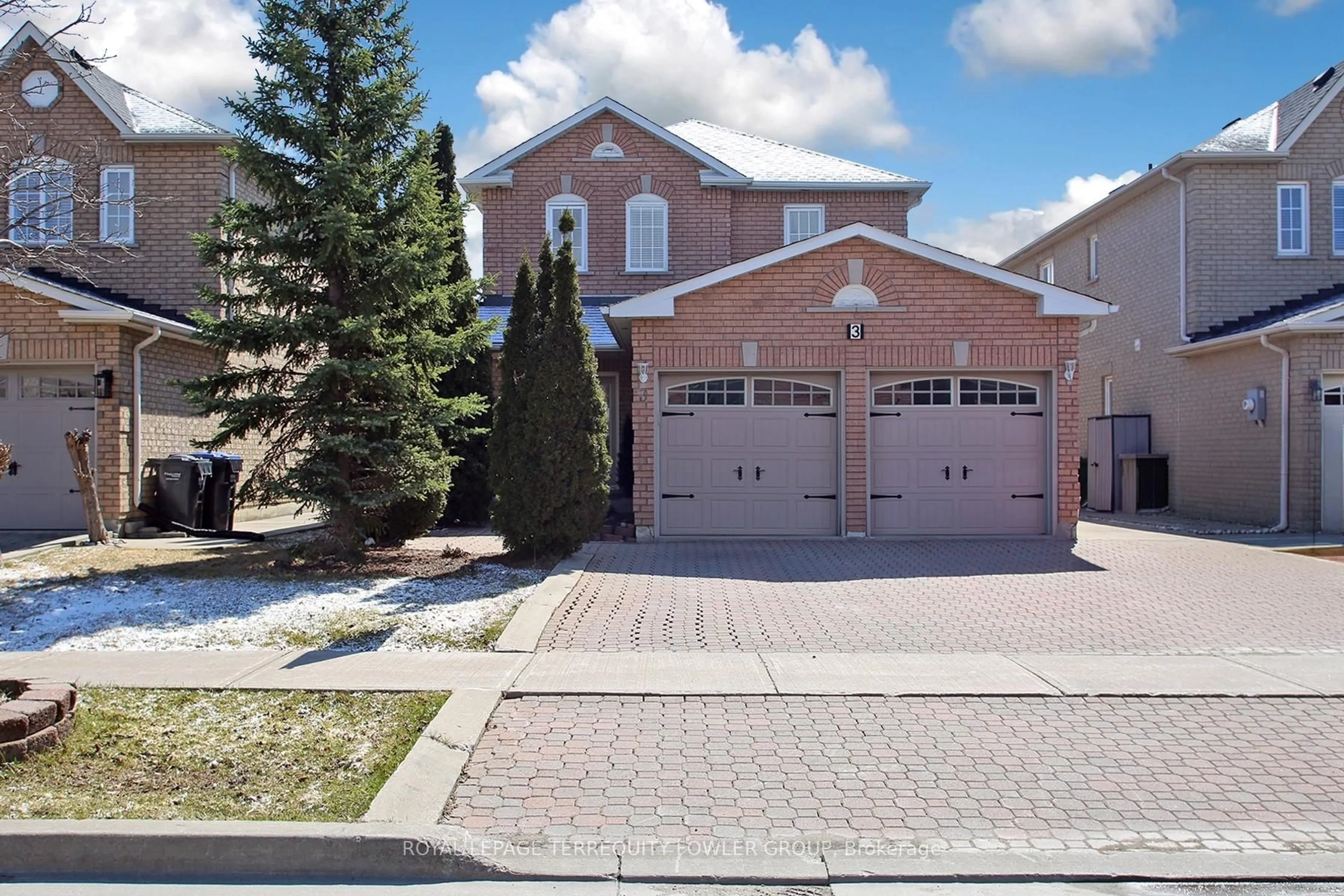 Home with brick exterior material, street for 3 Frustac Tr, Caledon Ontario L7E 2A9
