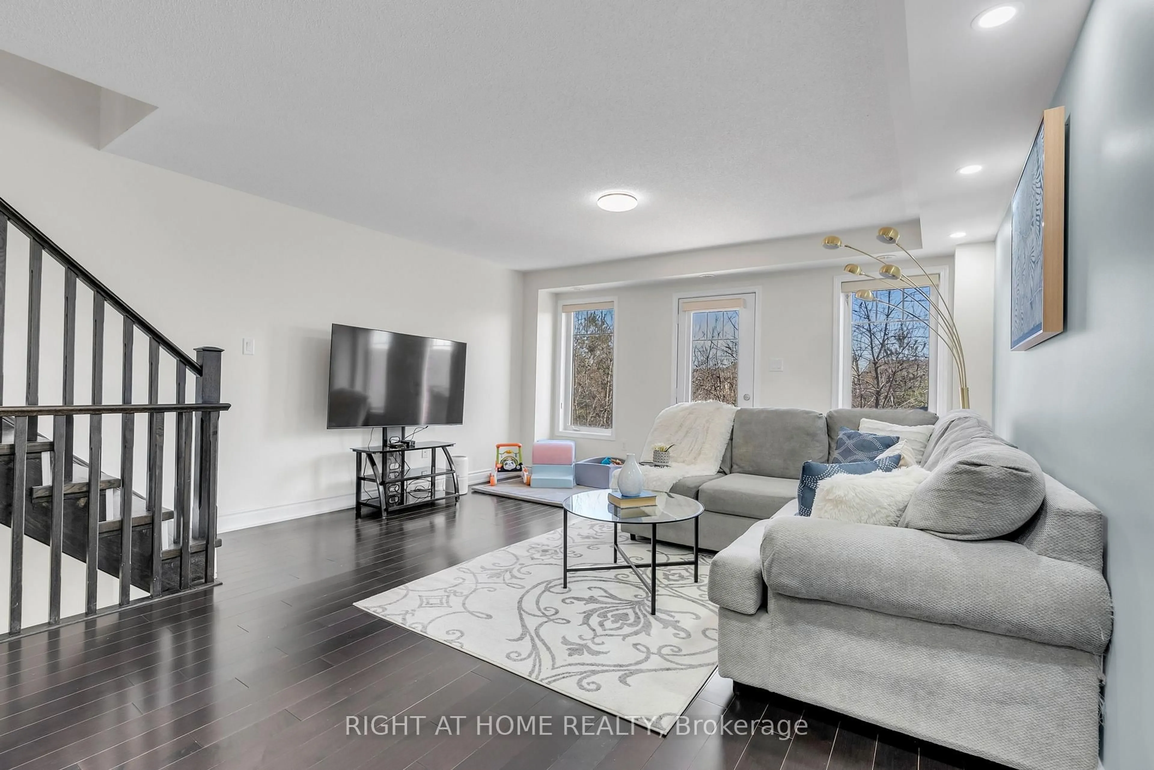 Living room with furniture, unknown for 6020 Derry Rd #54, Milton Ontario L9T 8L6